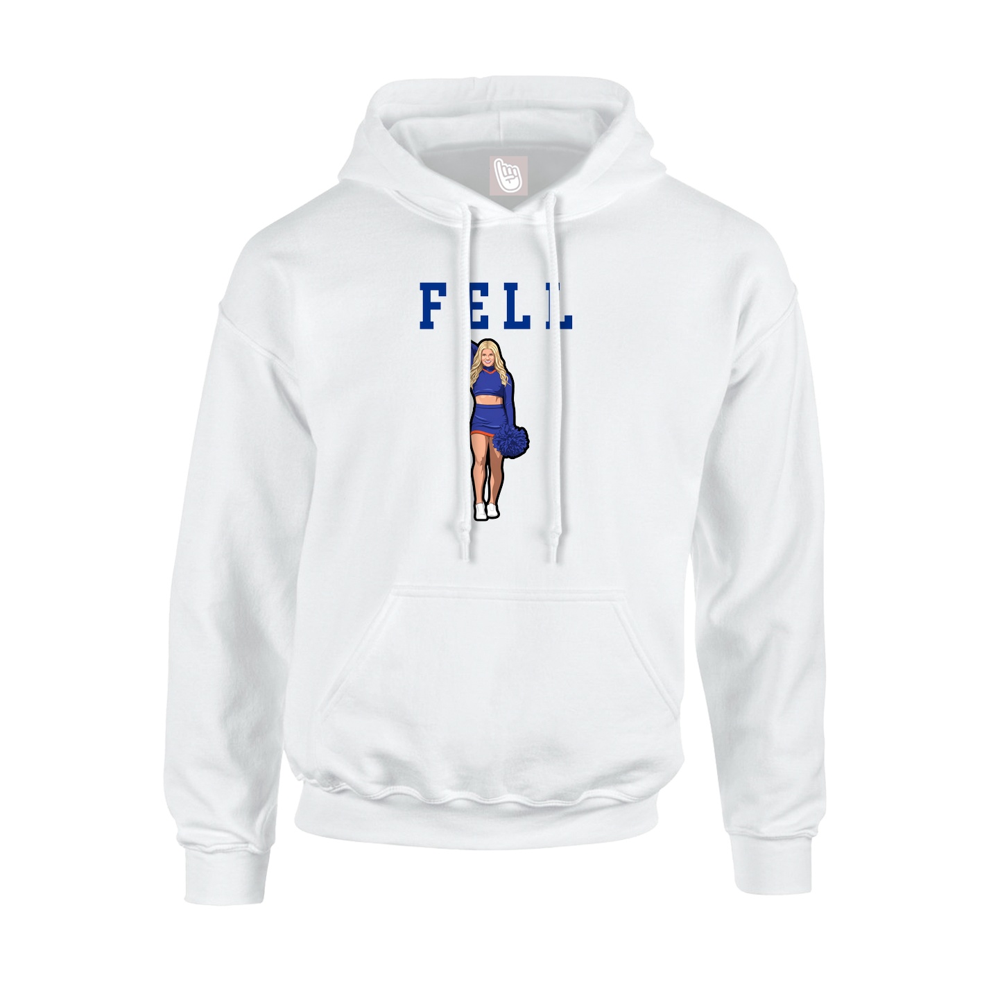 Youth Hoodie — Shirsey in White