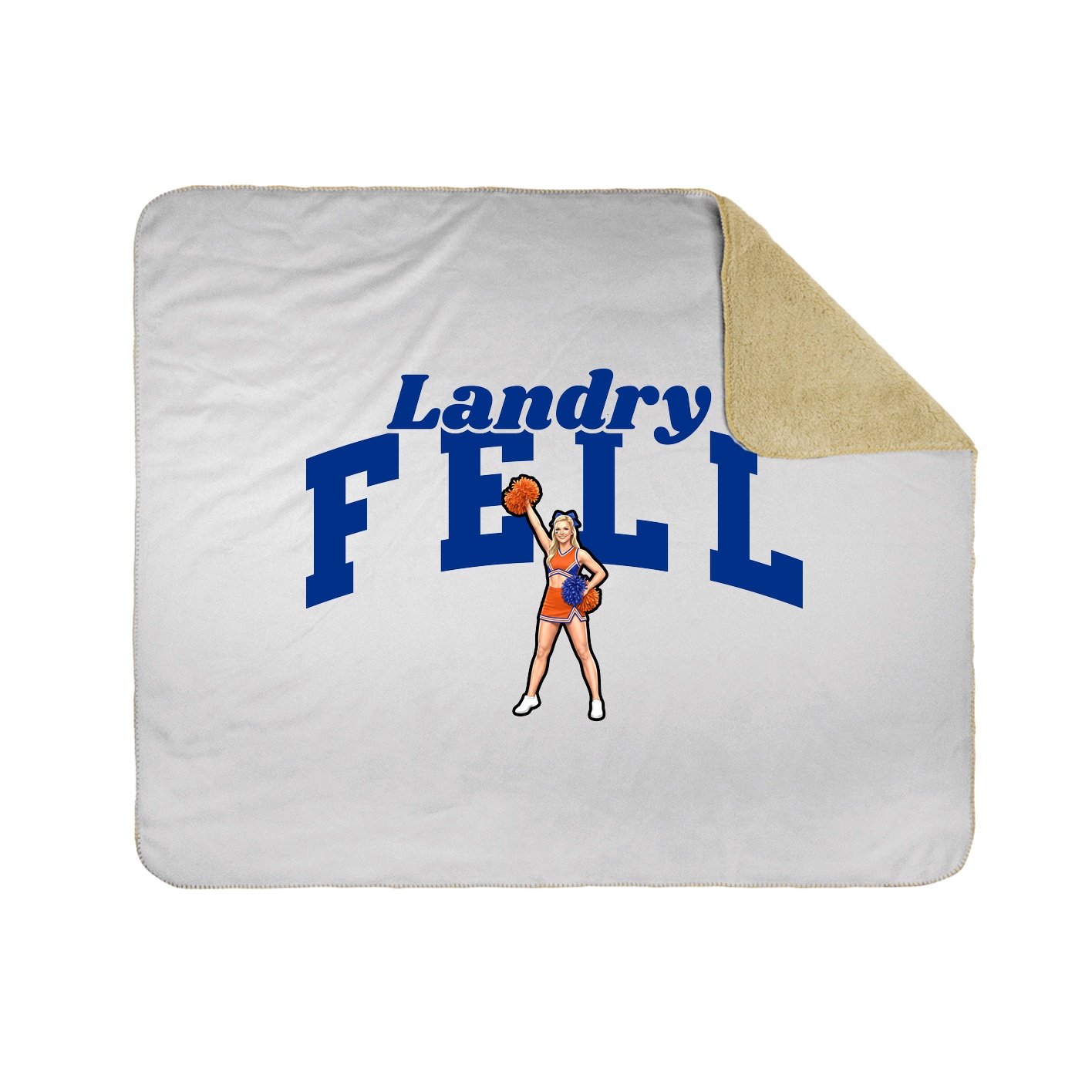 Throw Blanket — Signature Arch in White