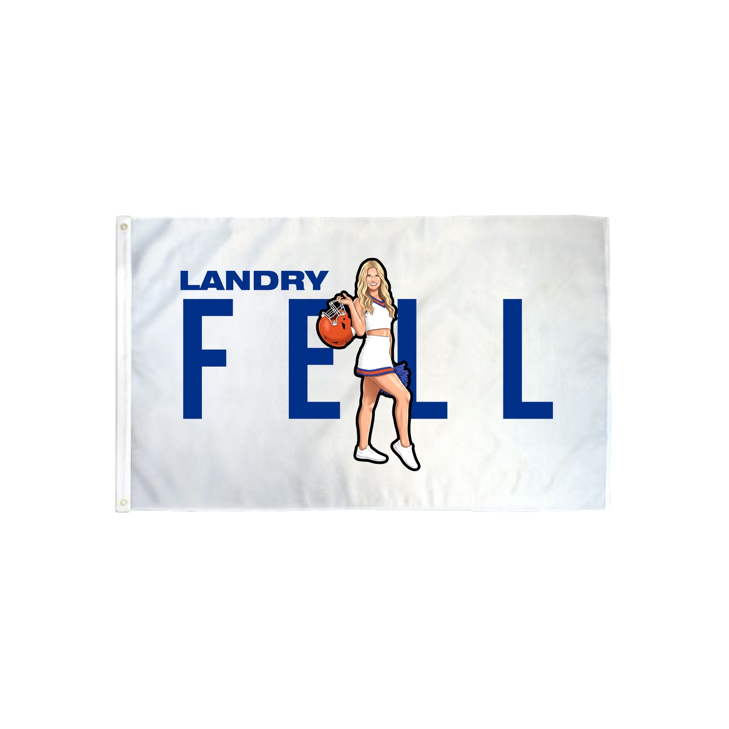 3x5 Flag — Player Name in Classic