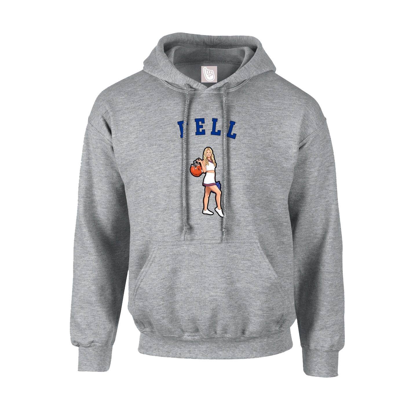 Youth Hoodie — Shirsey Arch in Grey