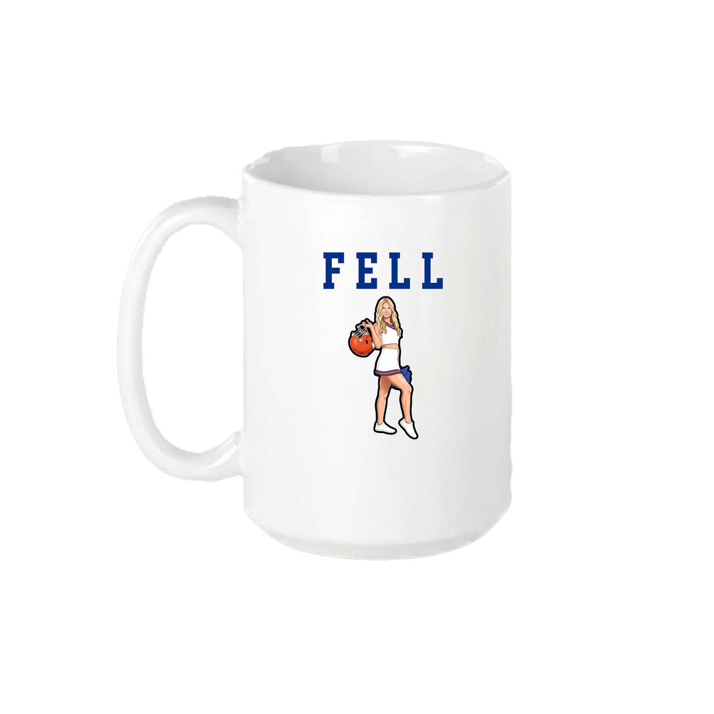 15oz Coffee Mug — Shirsey in White