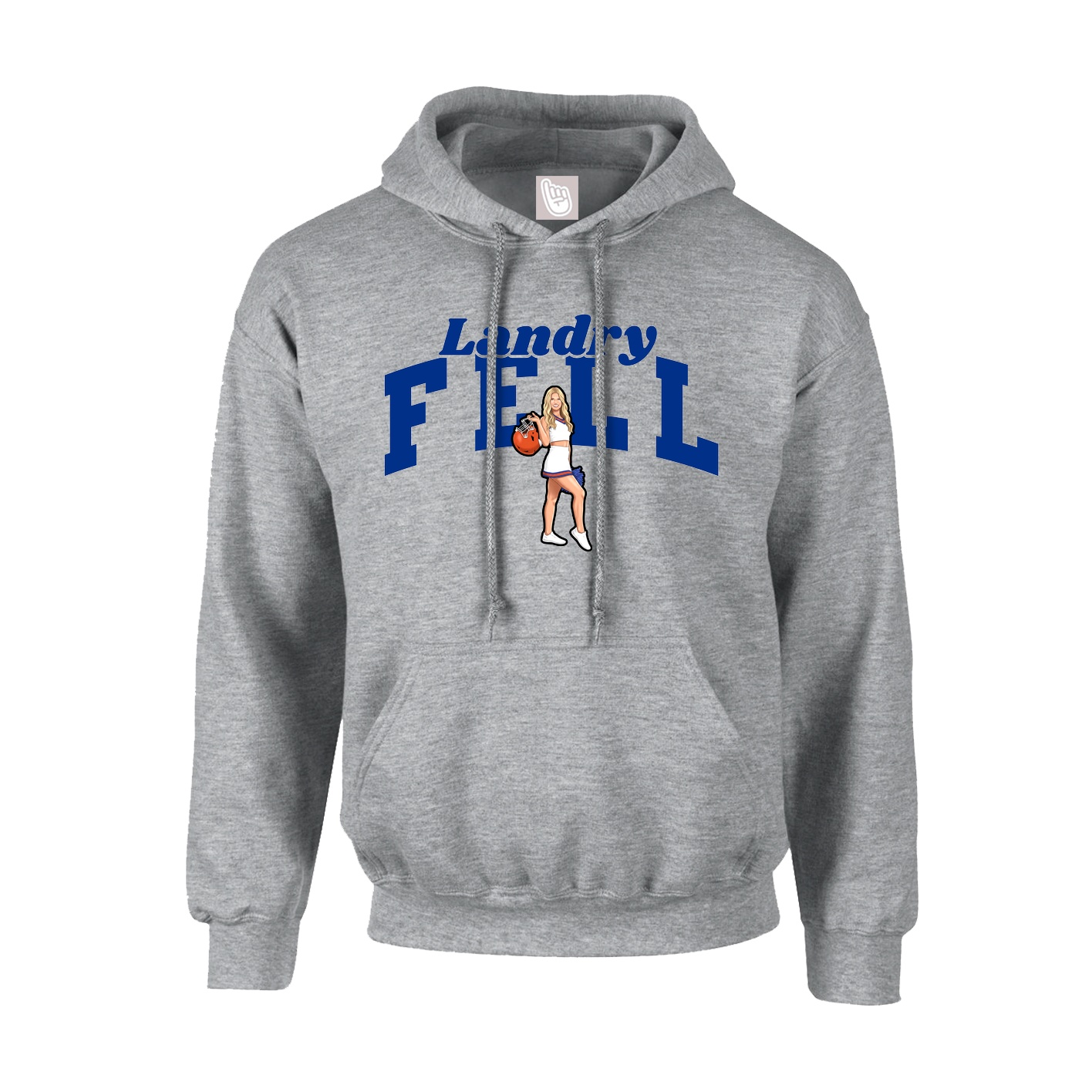 Hoodie — Signature Arch in Grey