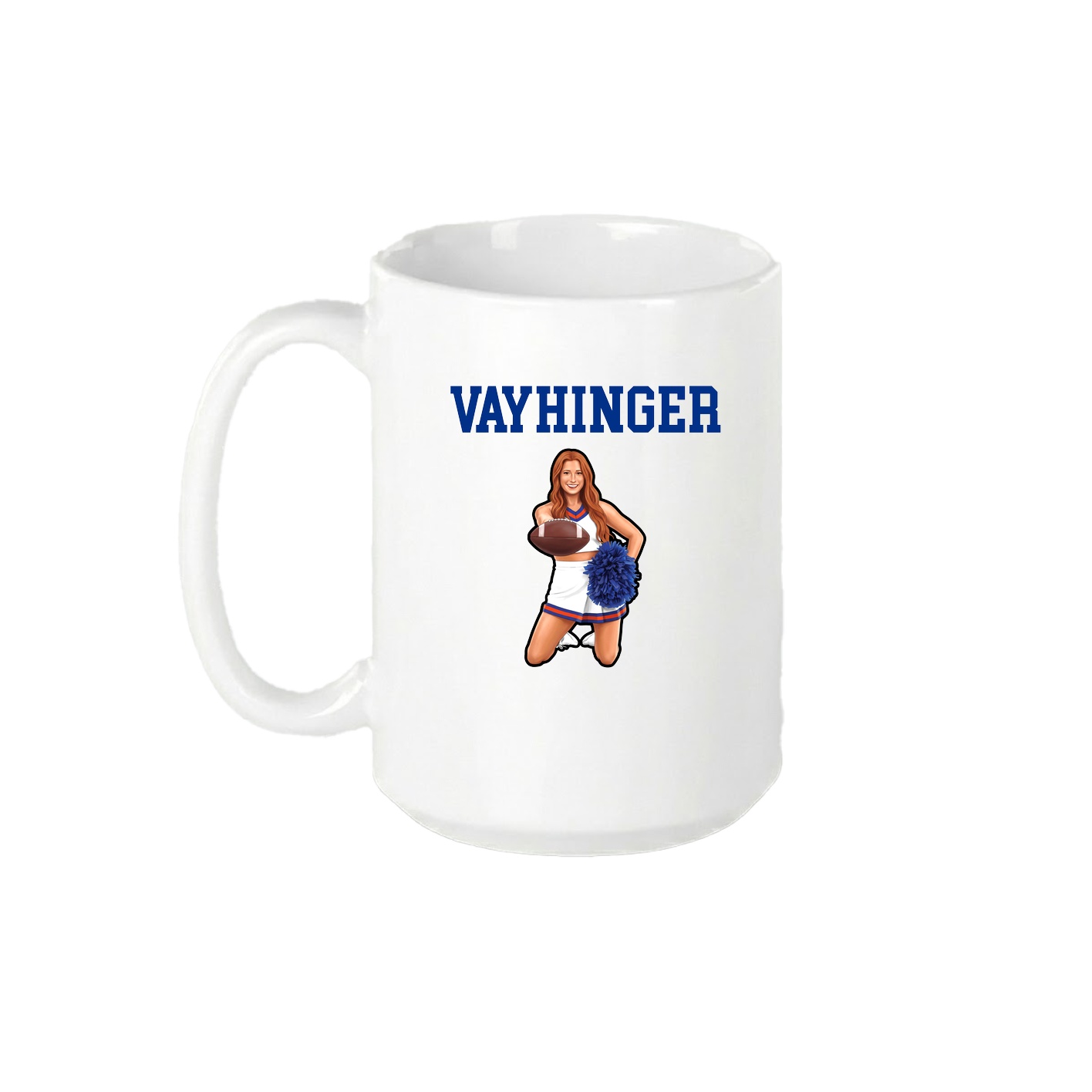 15oz Coffee Mug — Shirsey in White