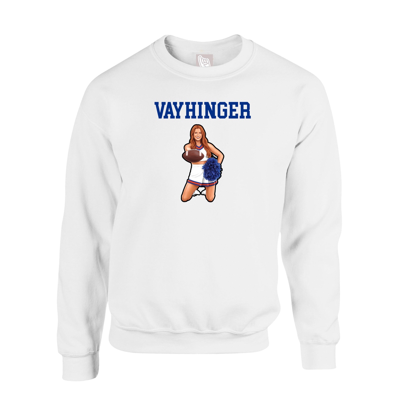 Fleece Crew — Shirsey in White