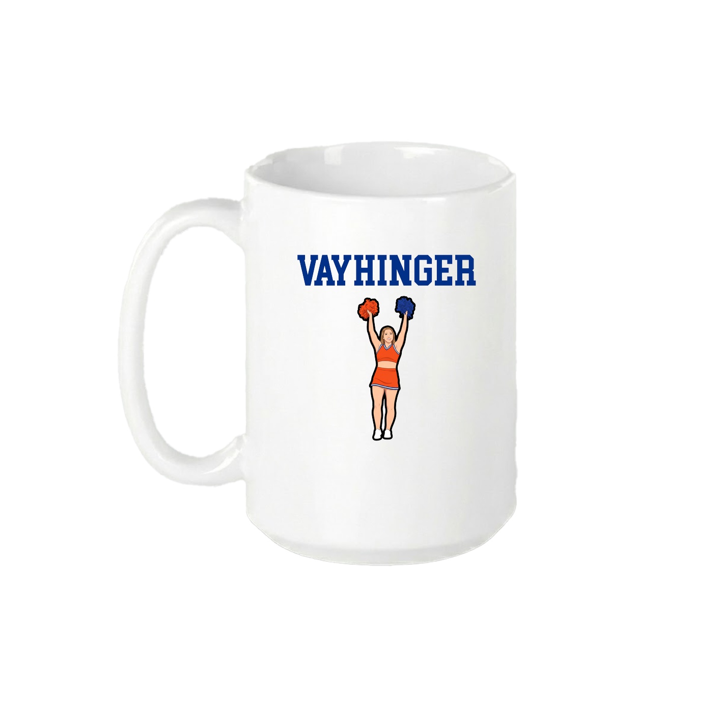15oz Coffee Mug — Shirsey in White