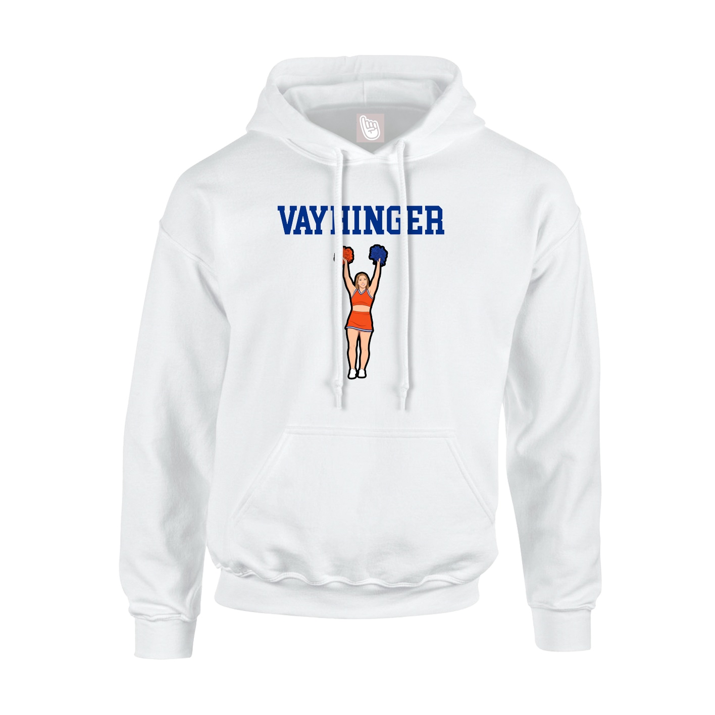 Hoodie — Shirsey in White