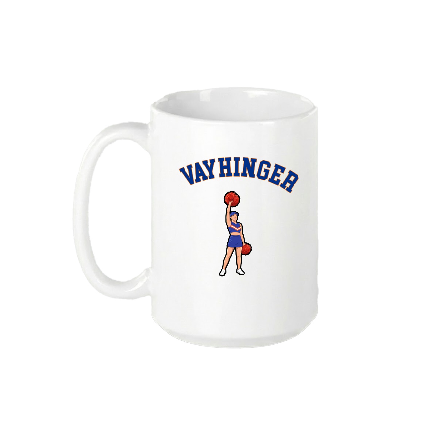 15oz Coffee Mug — Shirsey Arch in White