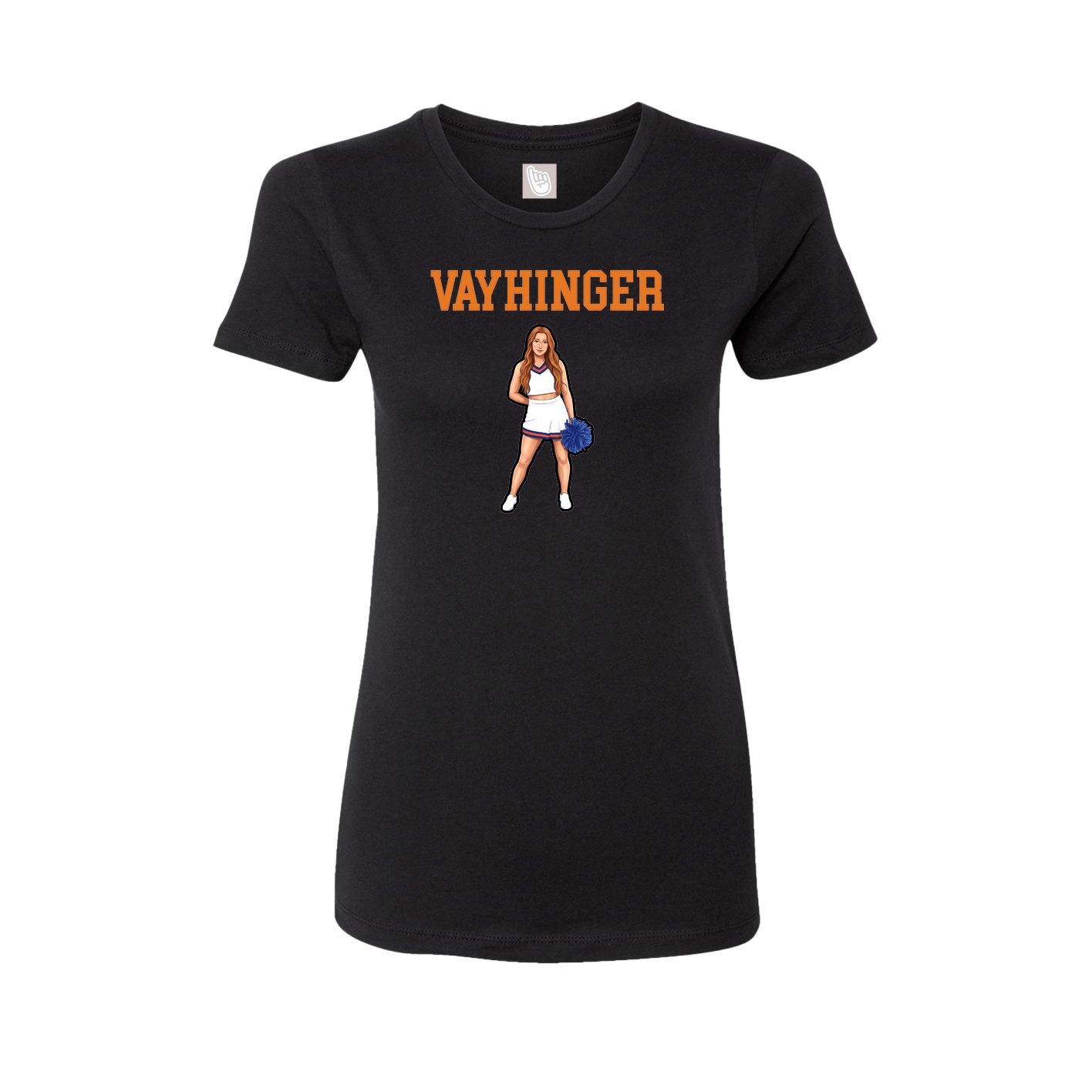 Fitted Women's Tee — Shirsey in Black