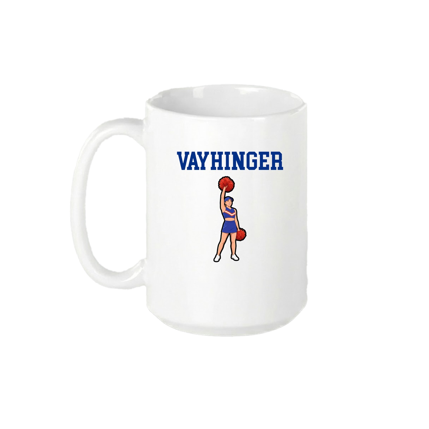 15oz Coffee Mug — Shirsey in White