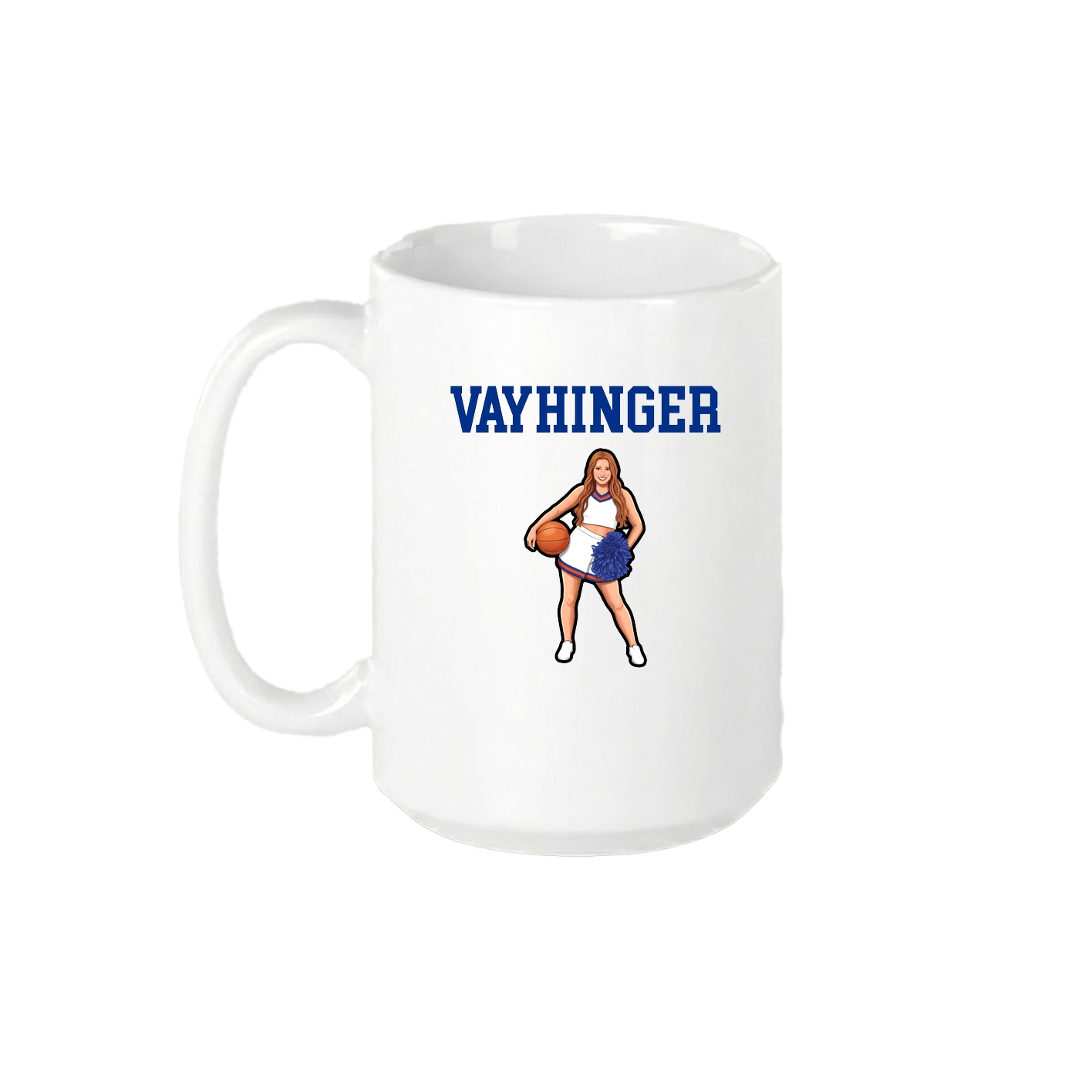 15oz Coffee Mug — Shirsey in White
