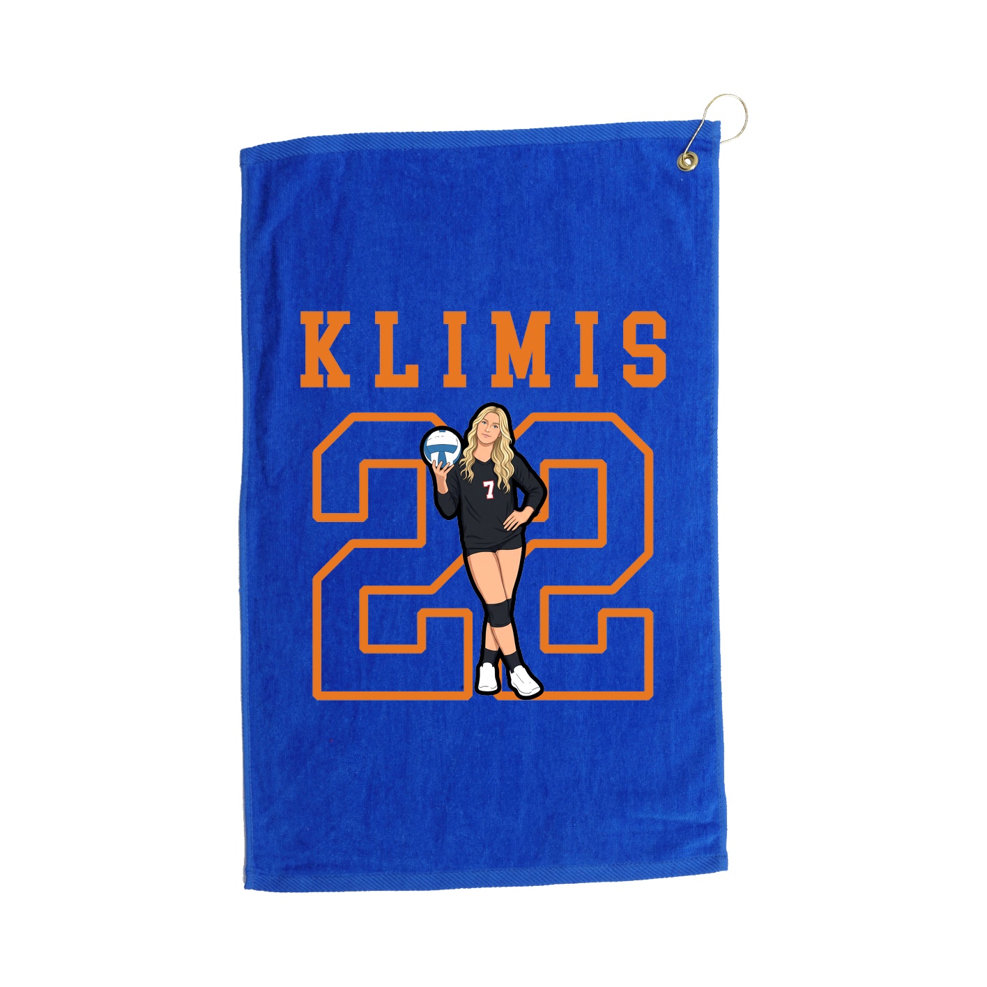 Golf Towel — Shirsey in Royal