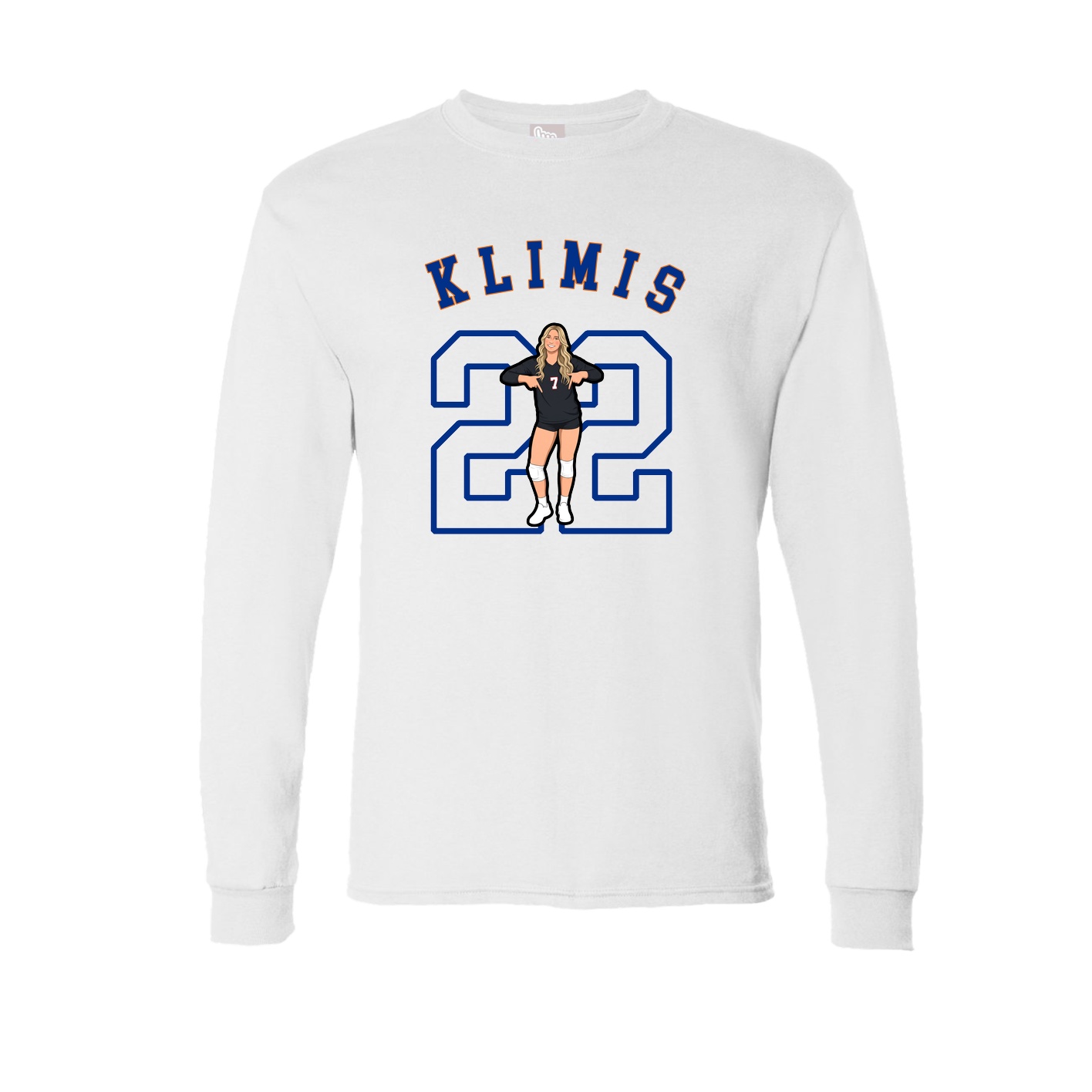 Long Sleeve Tee — Shirsey Arch in White