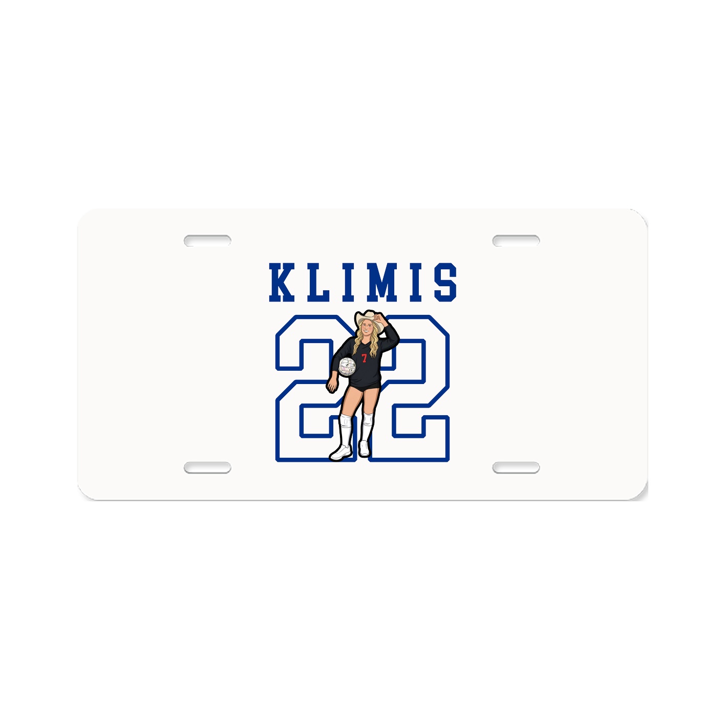 License Plate — Shirsey in Classic