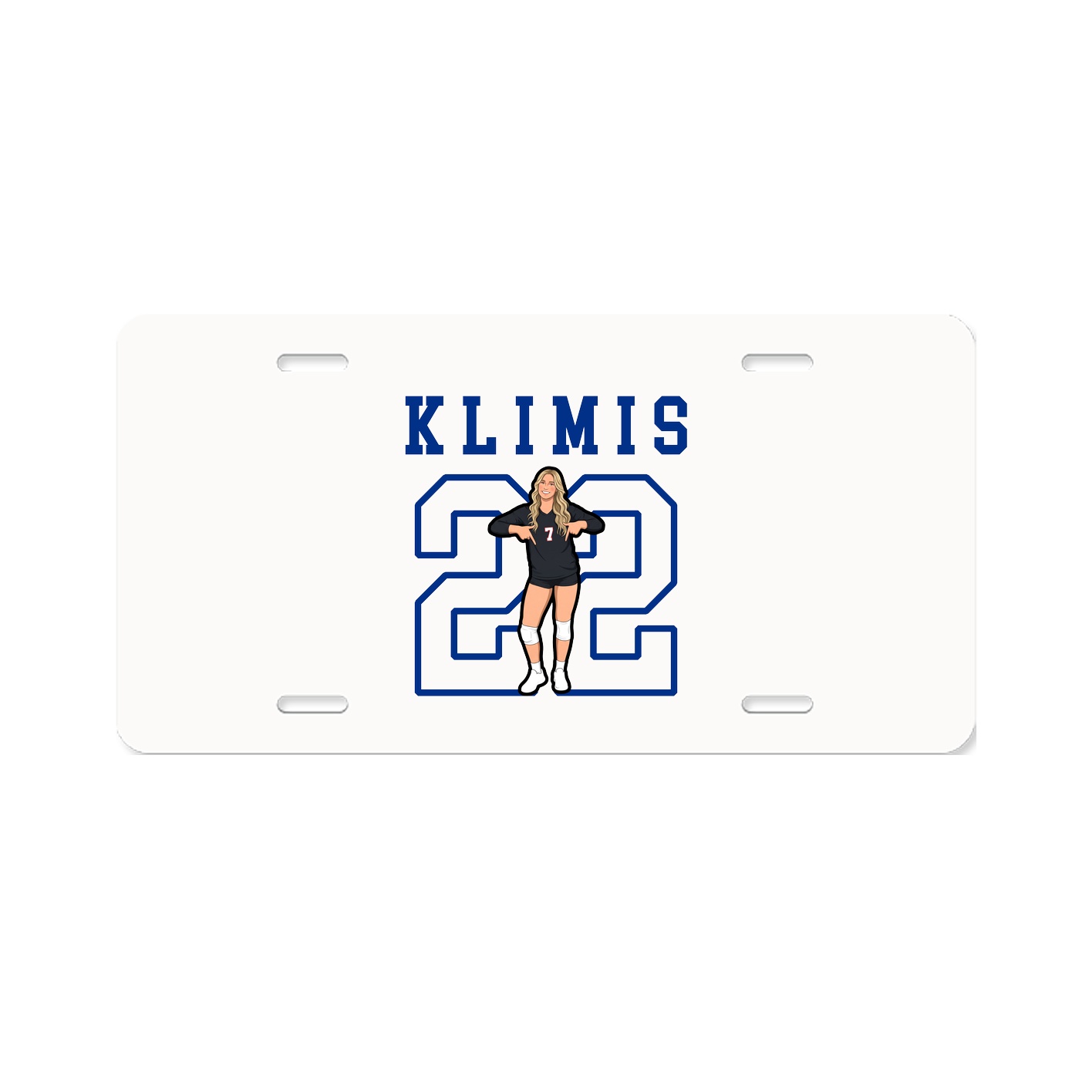 License Plate — Shirsey in Classic