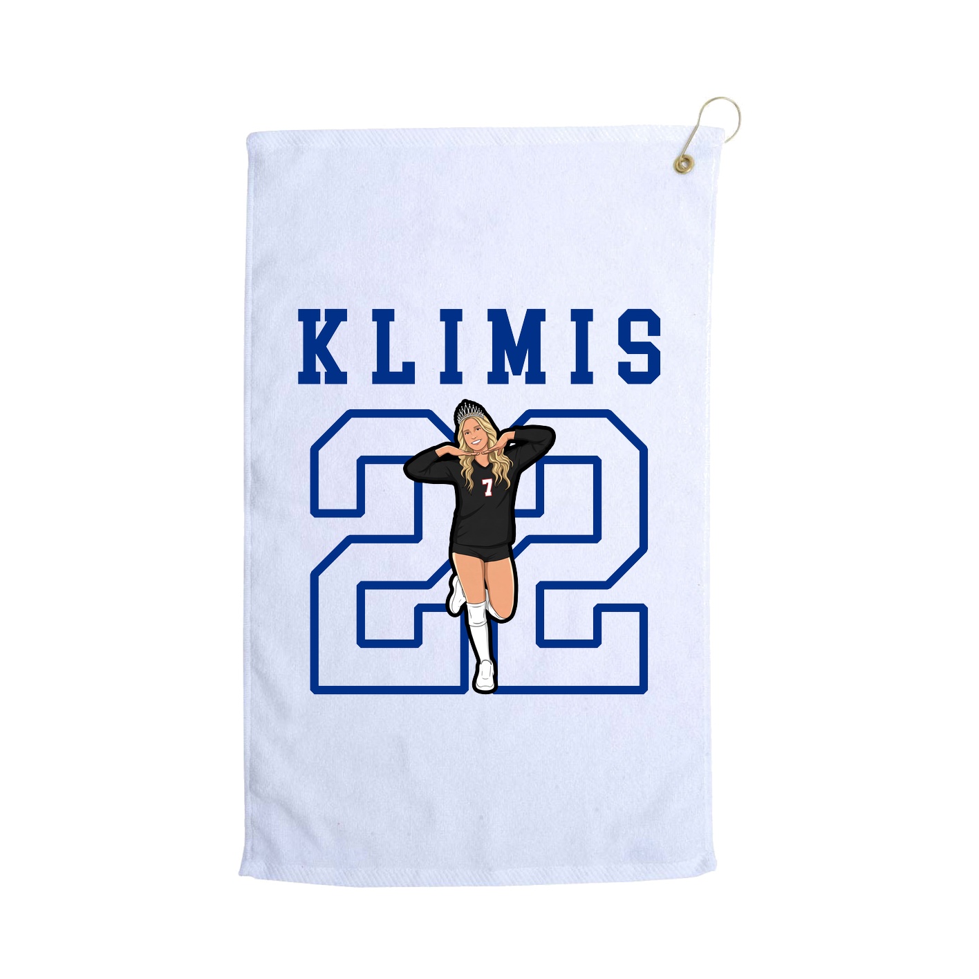 Golf Towel — Shirsey in White