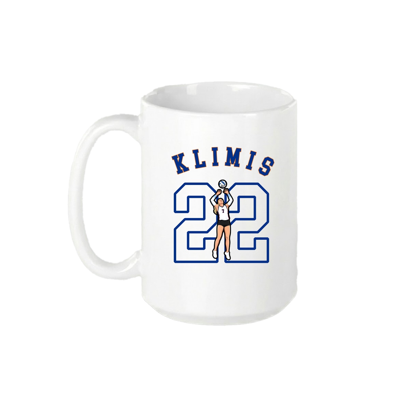 15oz Coffee Mug — Shirsey Arch in White