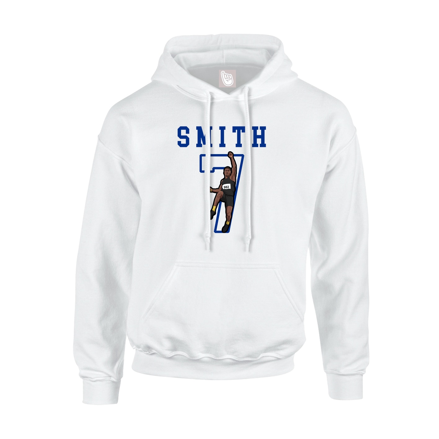 Hoodie — Shirsey in White