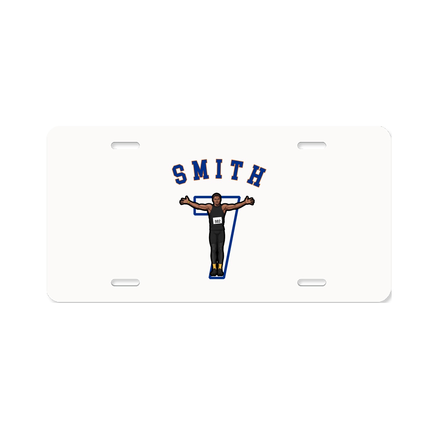 License Plate — Shirsey Arch in Classic