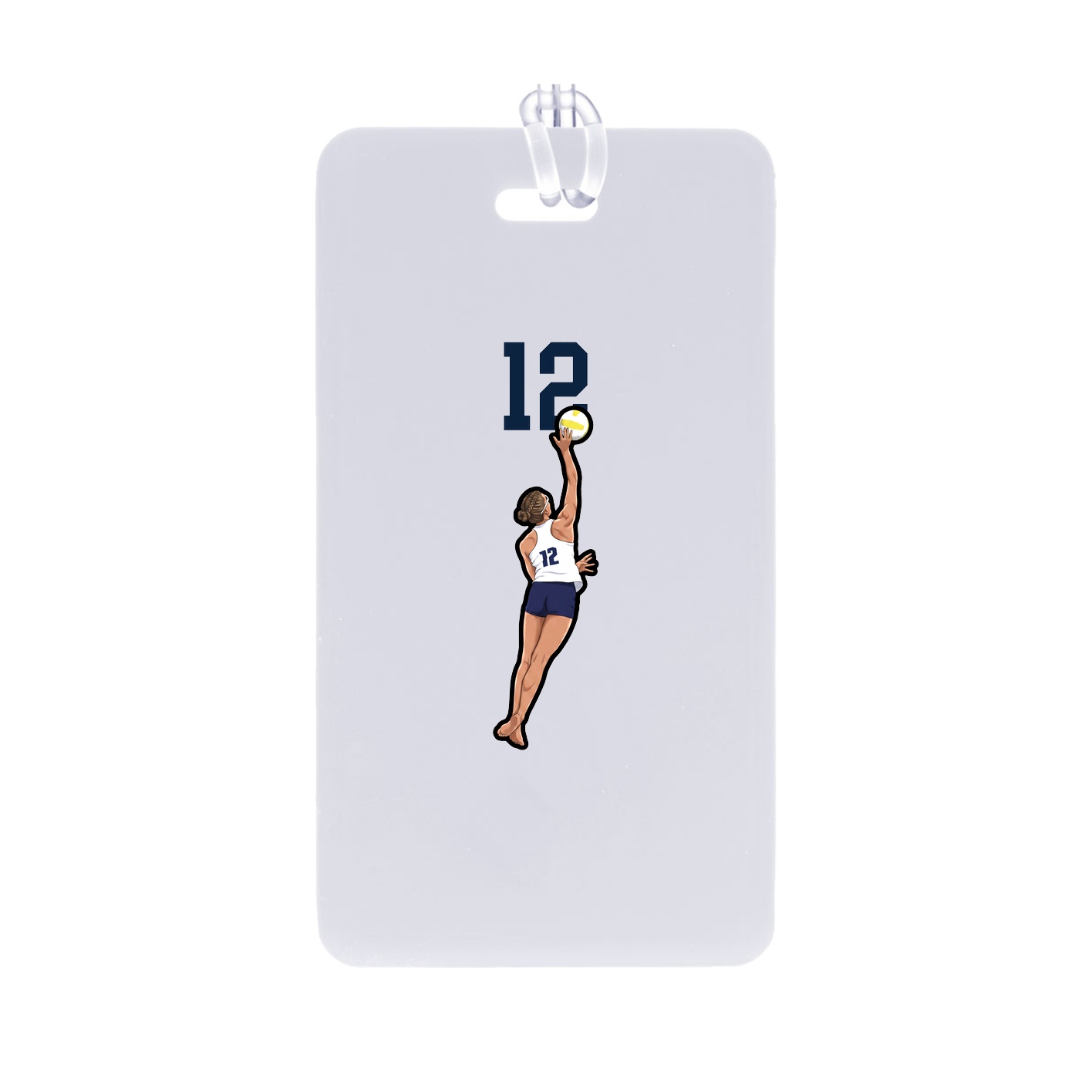 Bag Tag — Number Top in Classic