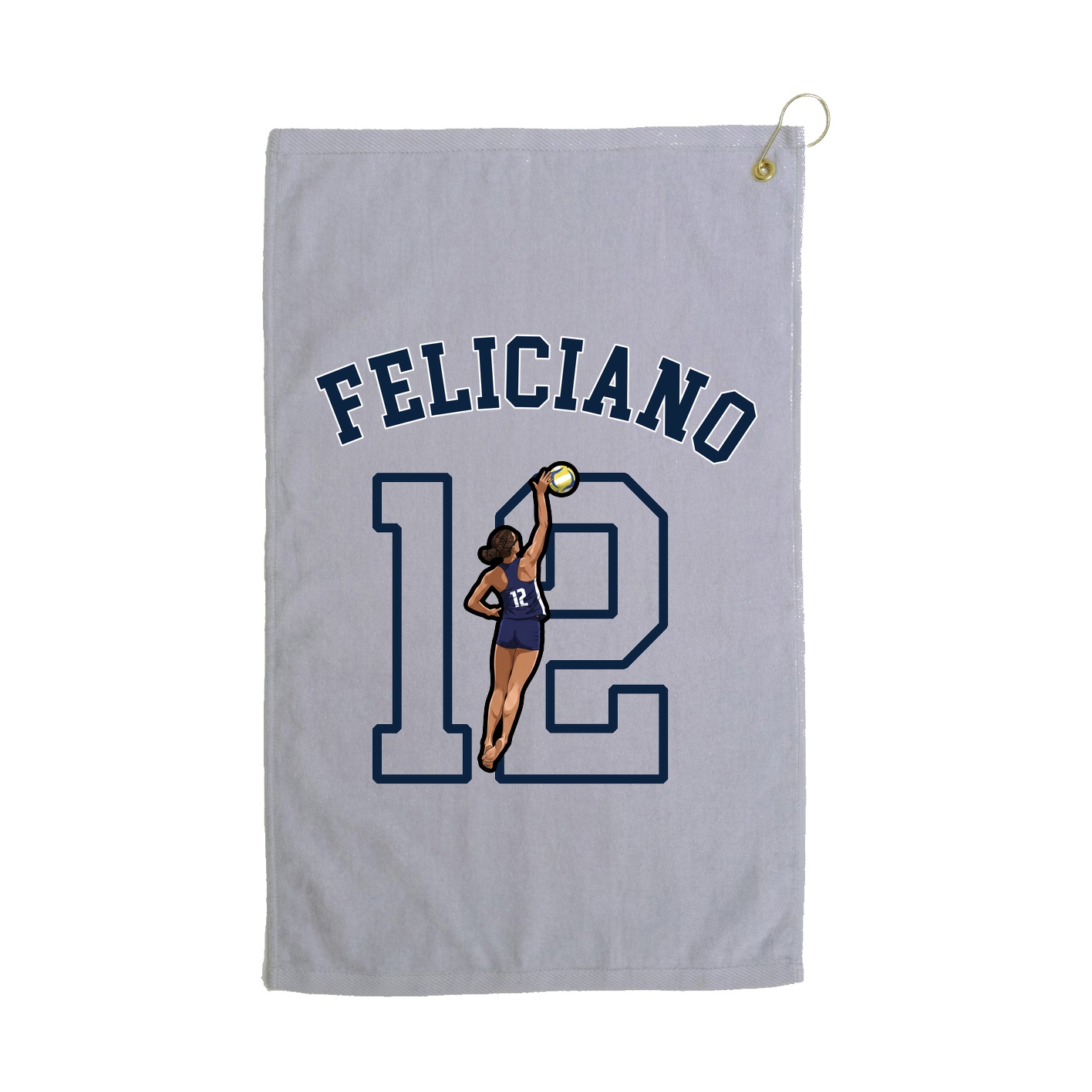 Golf Towel — Shirsey Arch in Grey