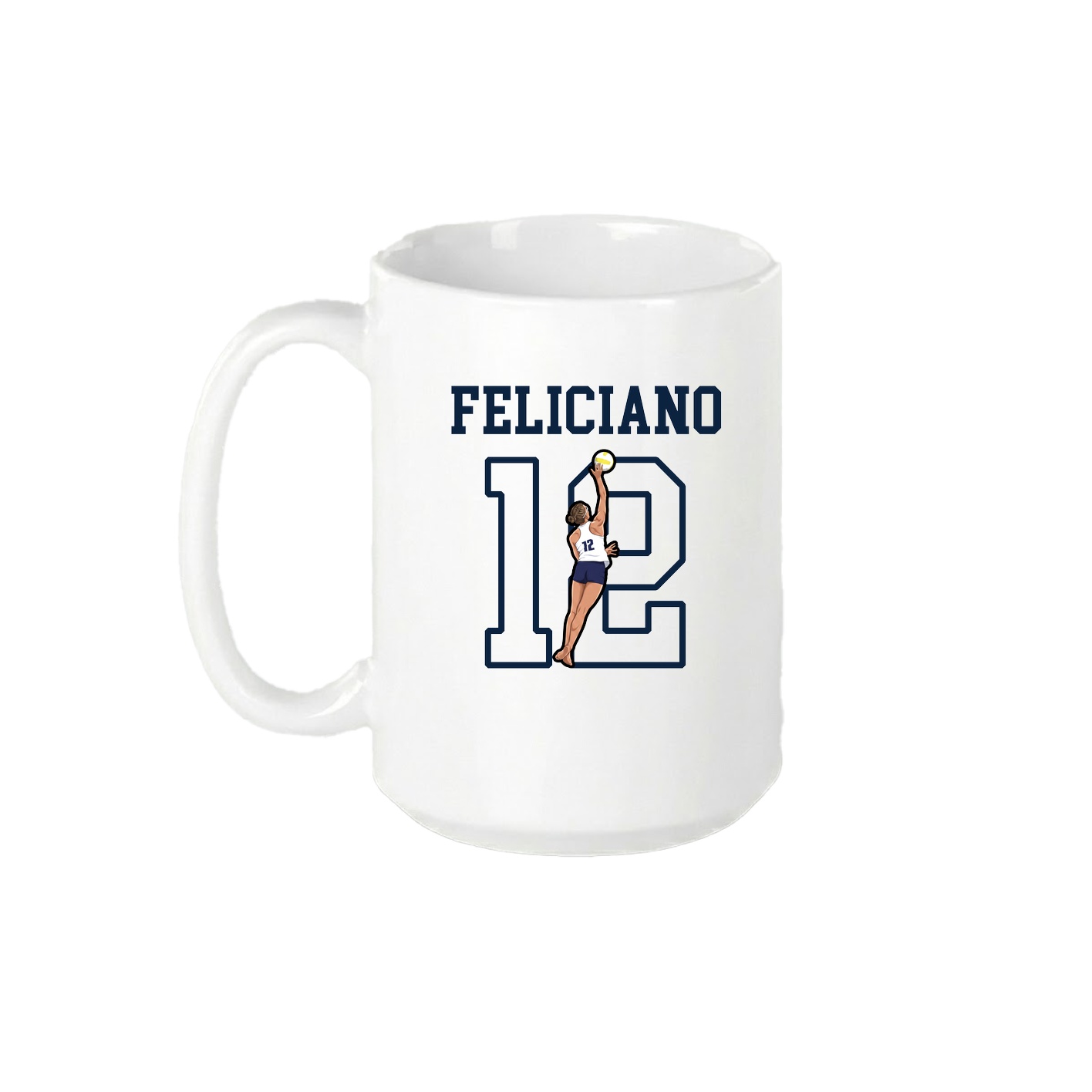 15oz Coffee Mug — Shirsey in White