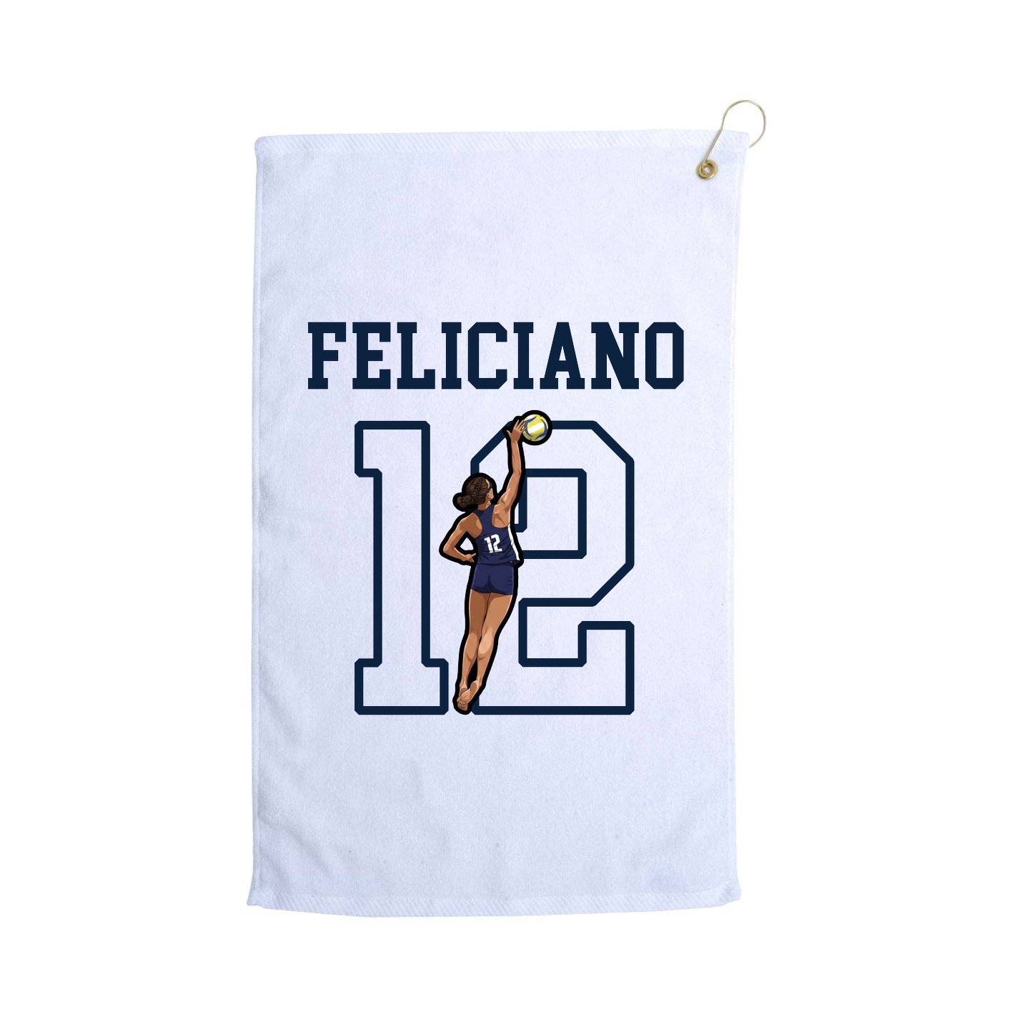 Golf Towel — Shirsey in White