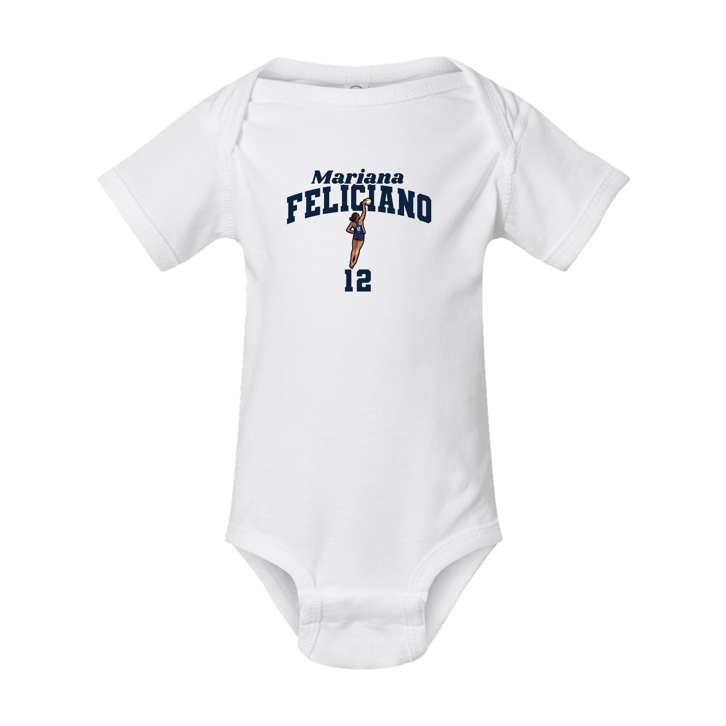 Baby Onesie — Signature Arch in White