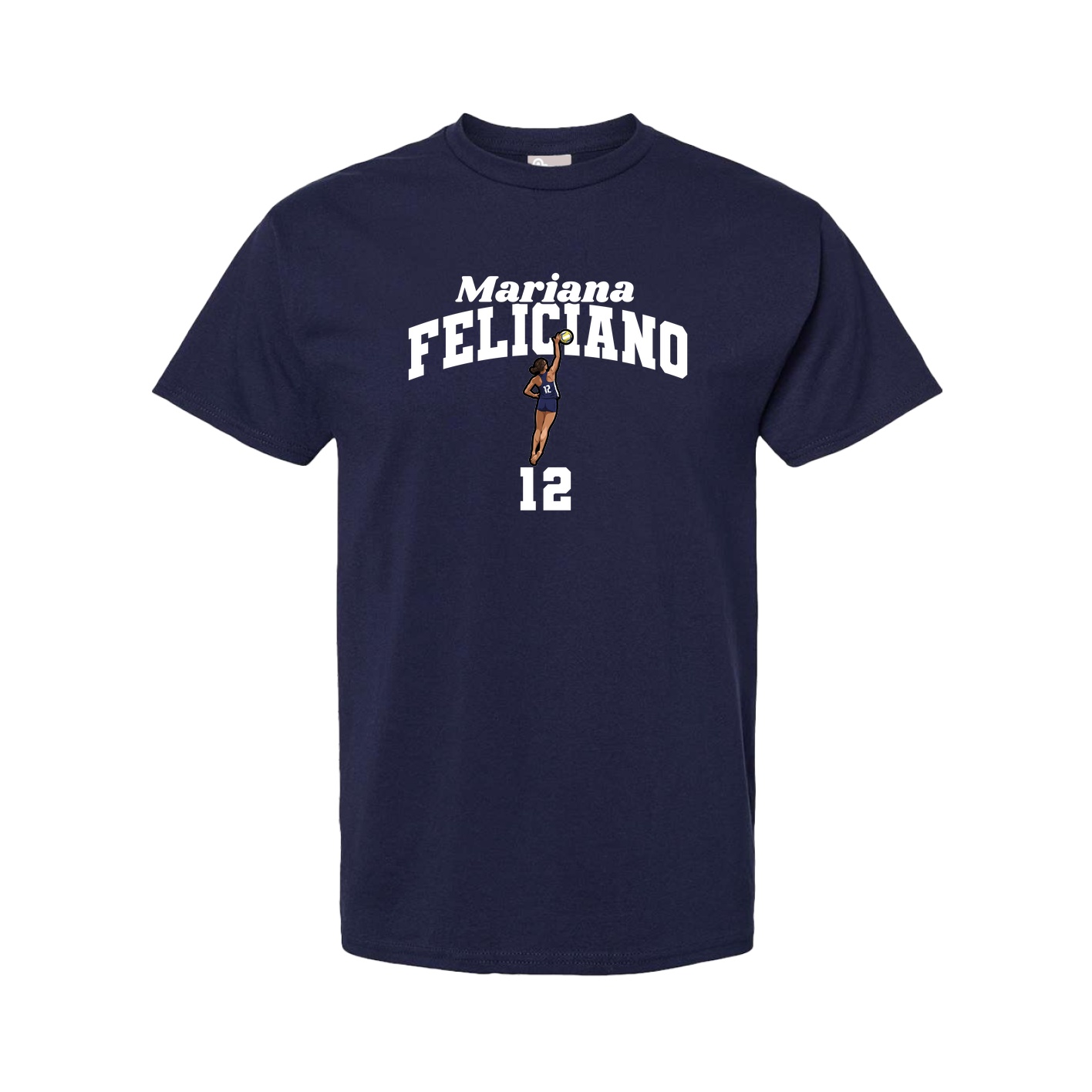 Youth Tee — Signature Arch in Navy