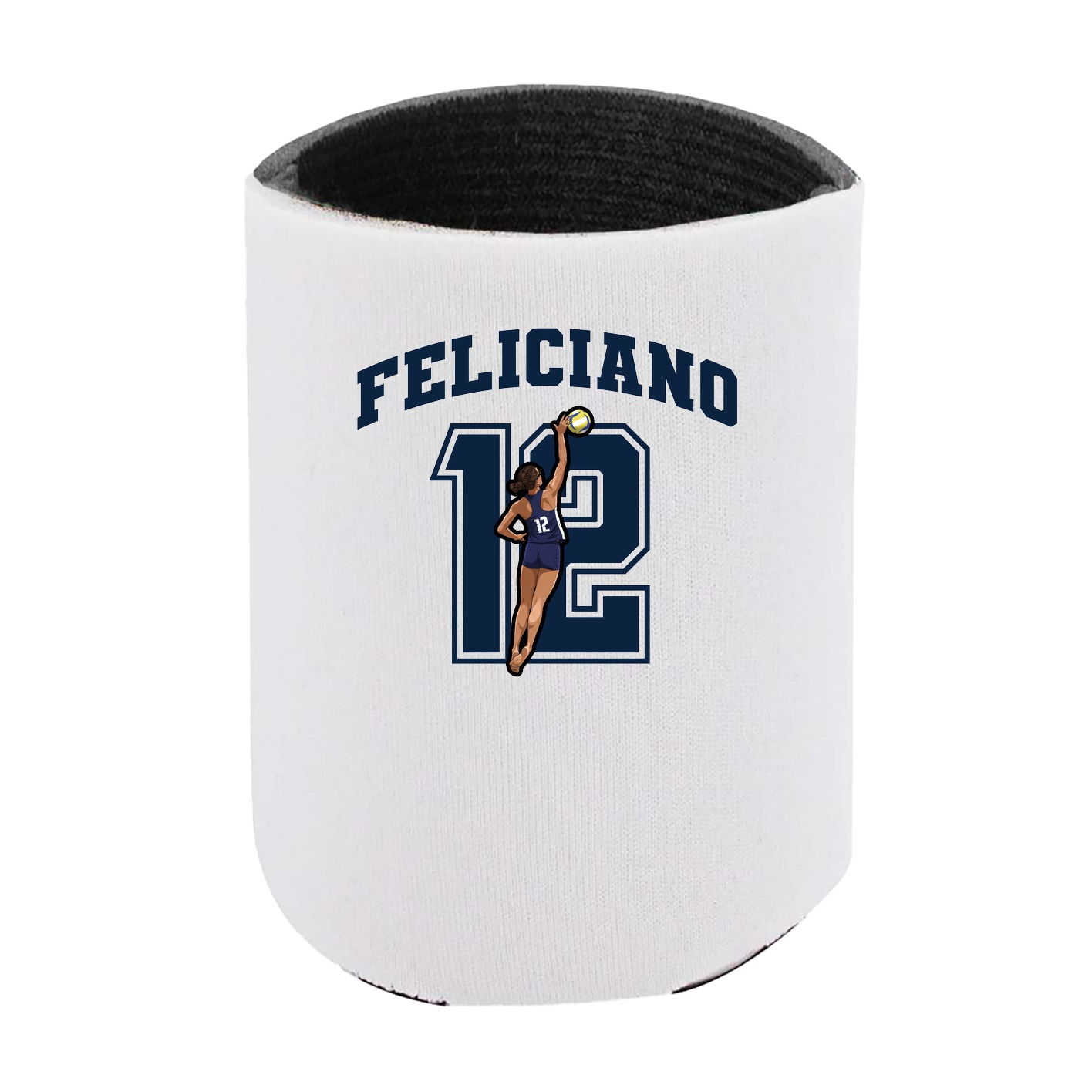 Can Holder — Number in White