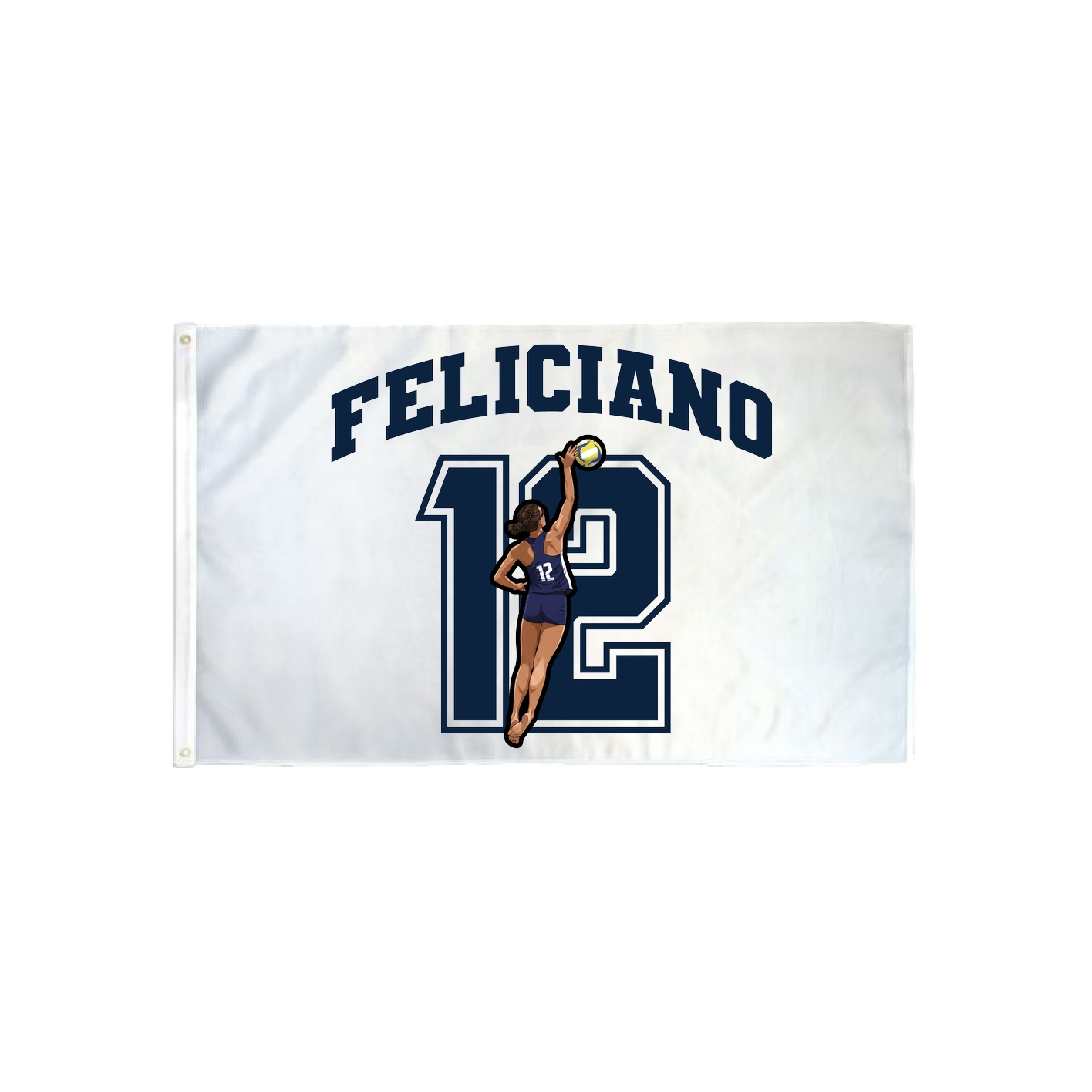 3x5 Flag — Number in Classic