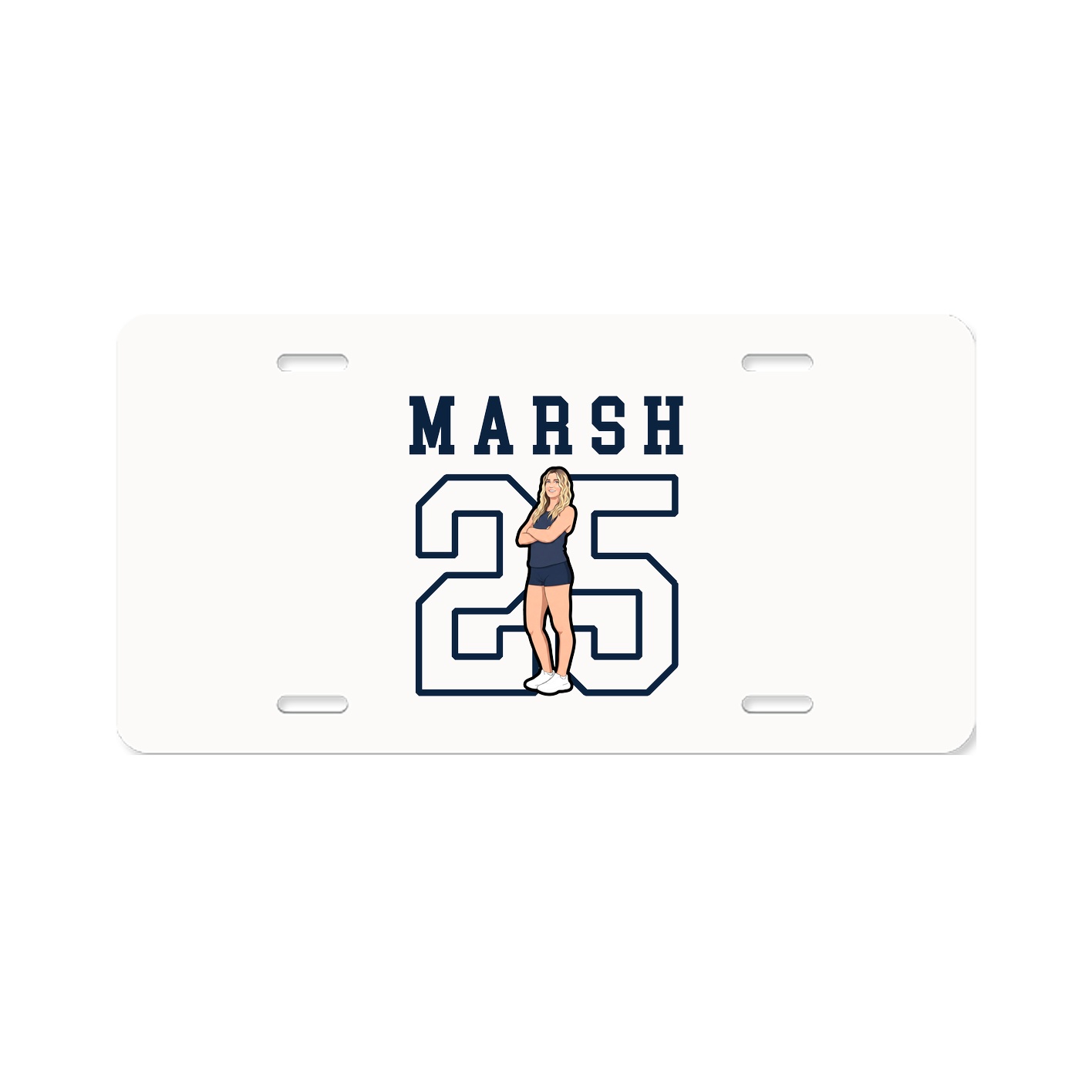 License Plate — Shirsey in Classic
