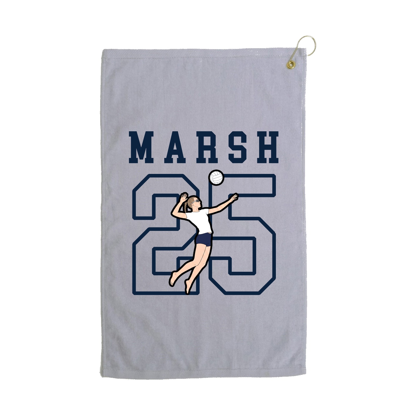 Golf Towel — Shirsey in Grey