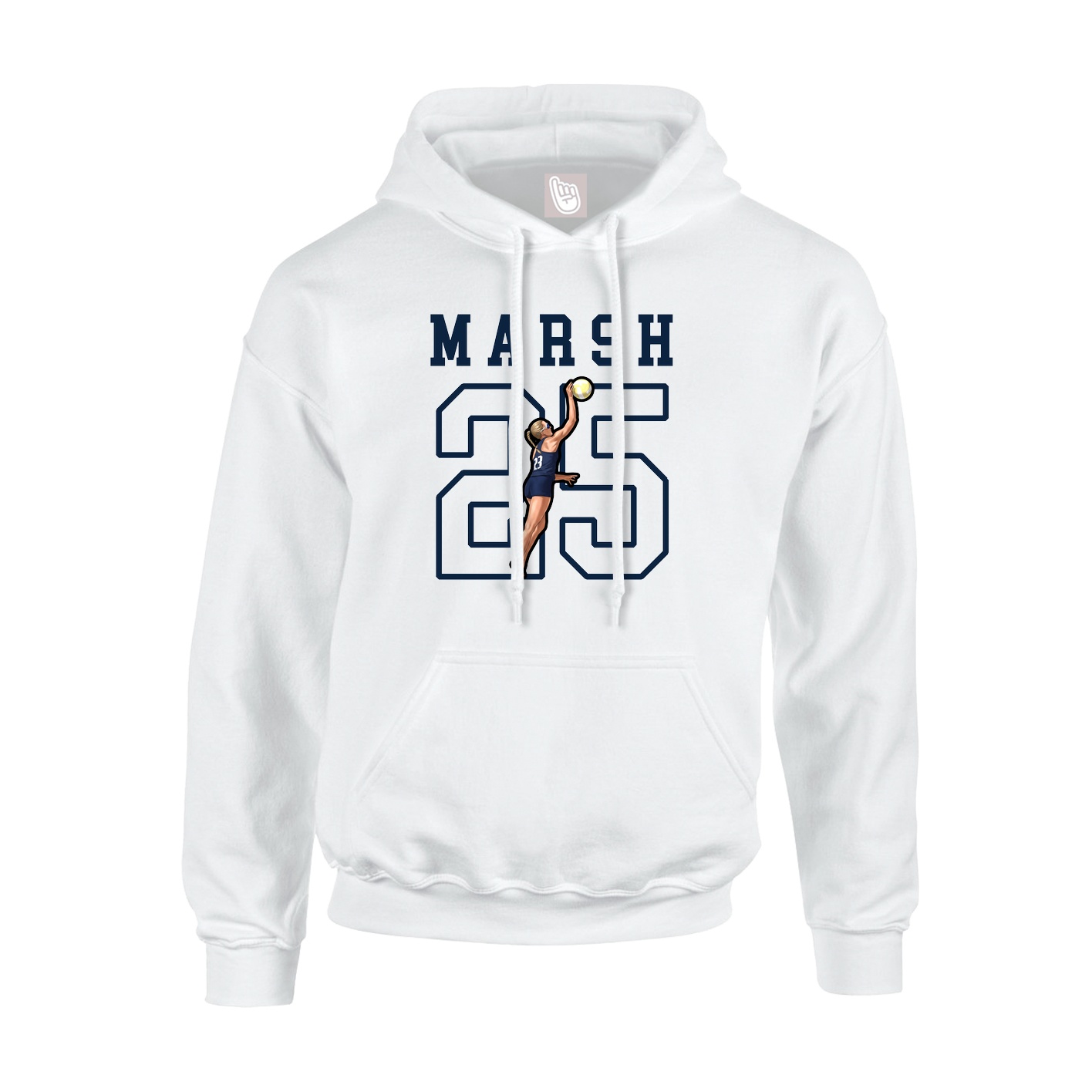 Youth Hoodie — Shirsey in White