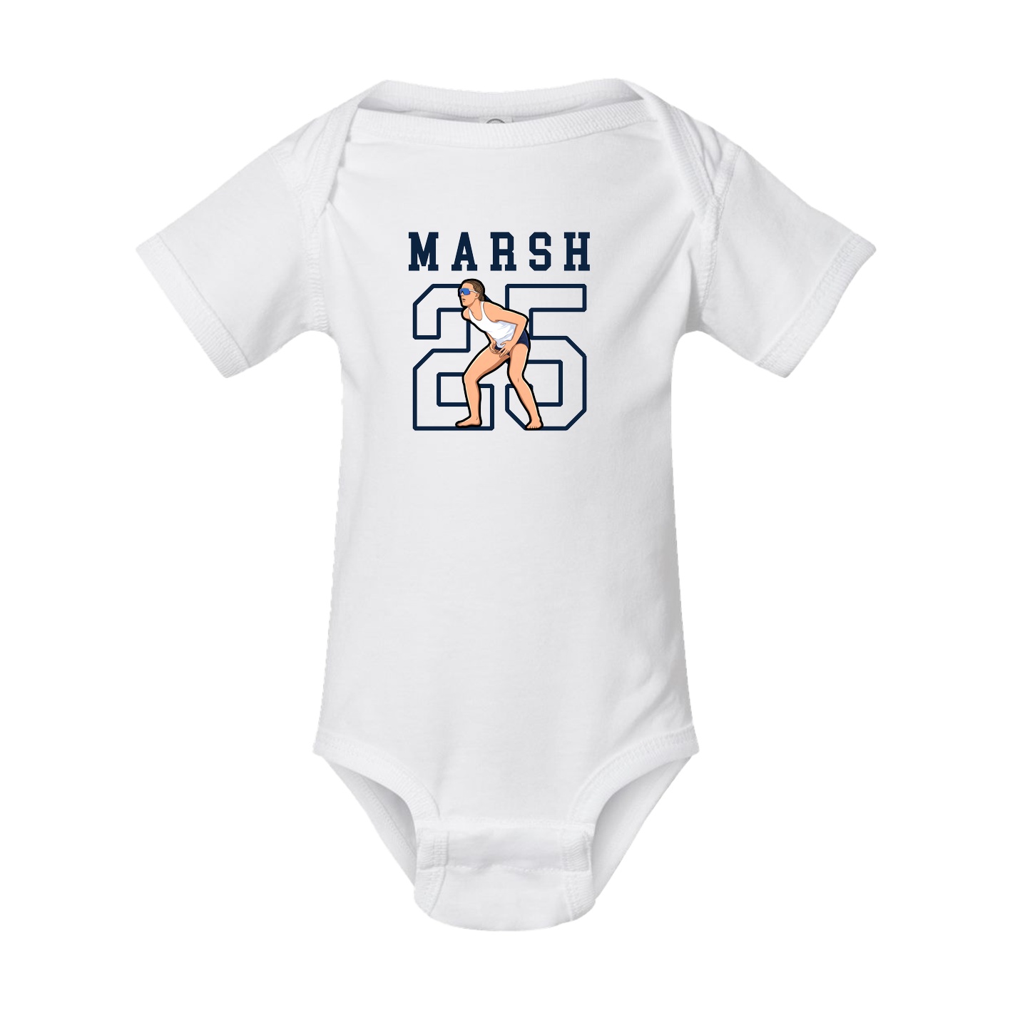 Baby Onesie — Shirsey in White