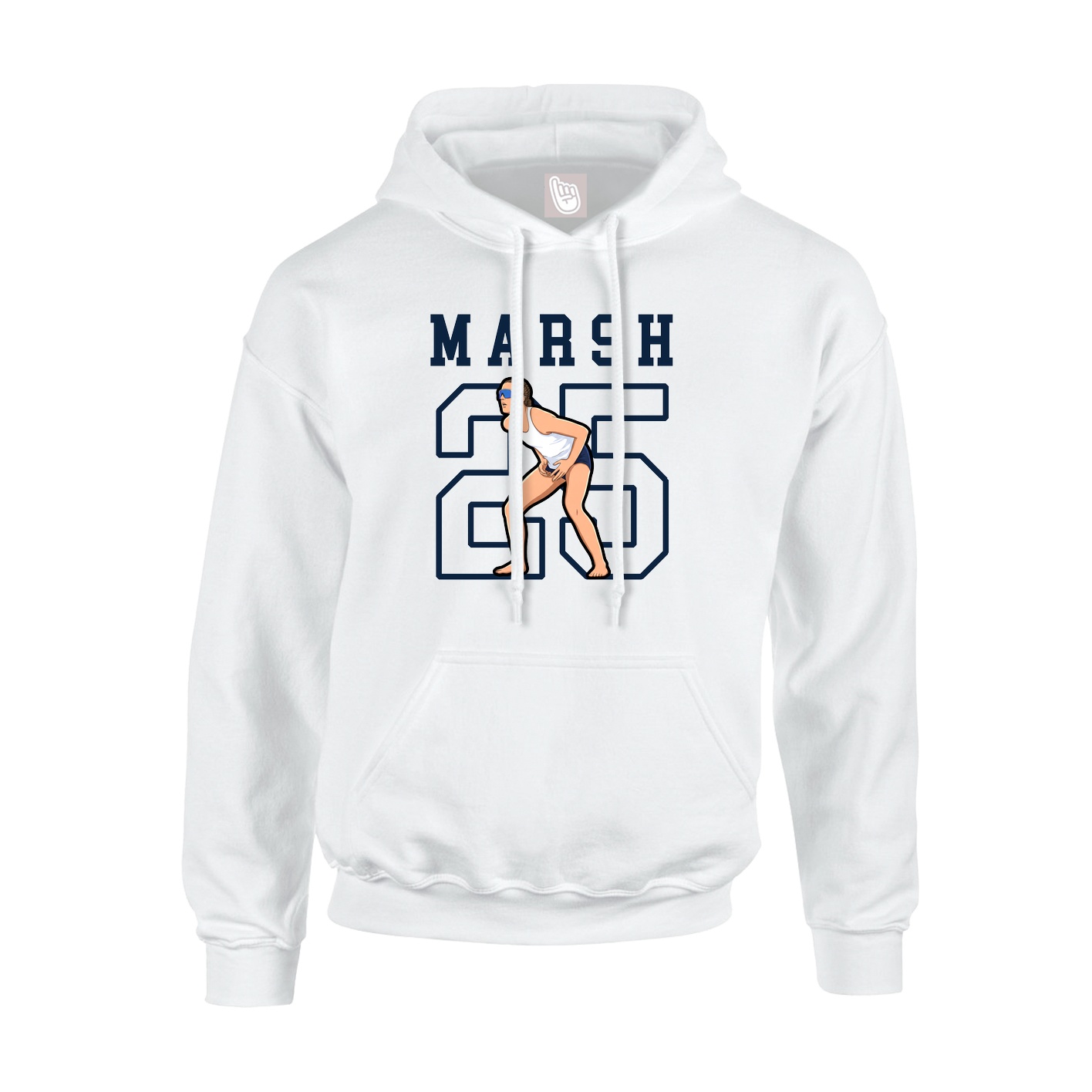 Youth Hoodie — Shirsey in White