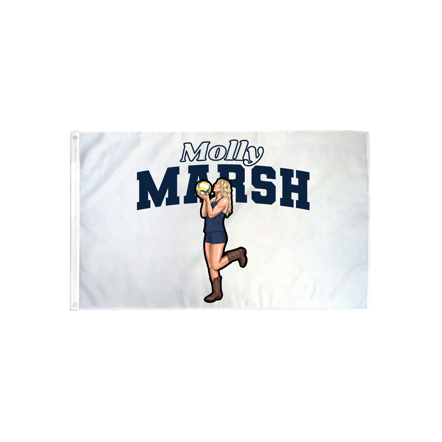 3x5 Flag — Name Arch in Classic