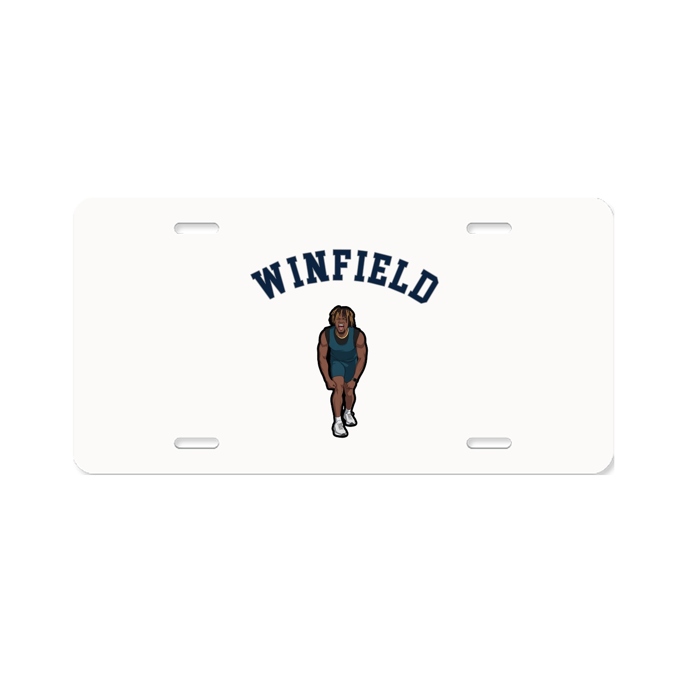 License Plate — Shirsey Arch in Classic