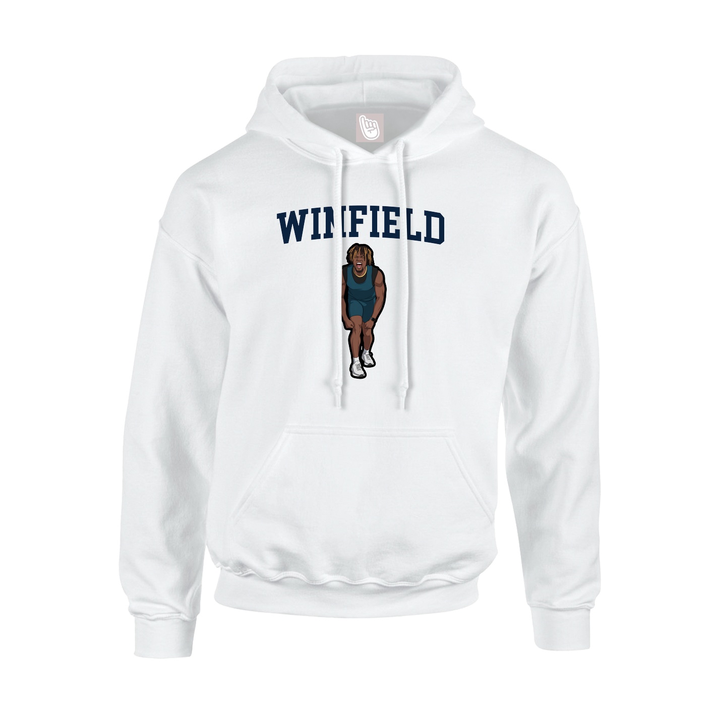 Hoodie — Shirsey in White