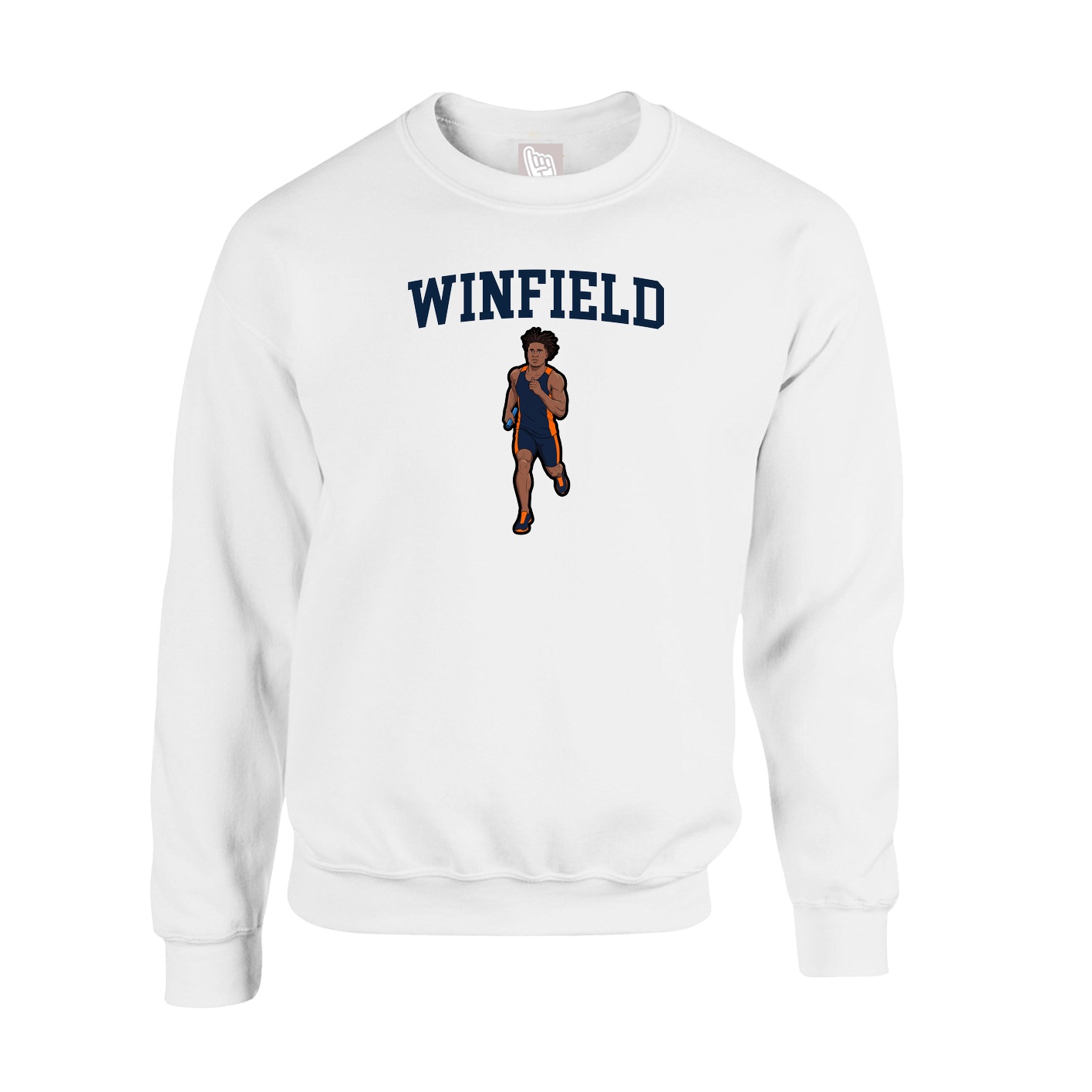 Fleece Crew — Shirsey in White