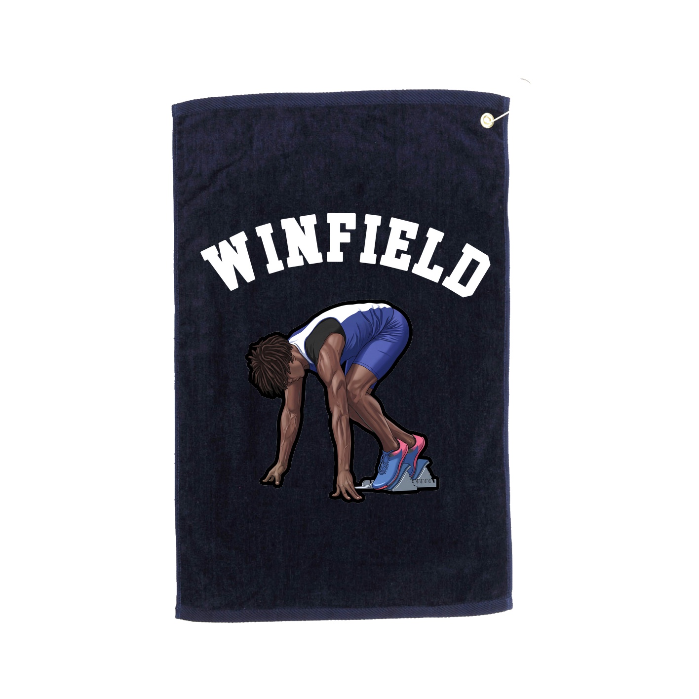 Golf Towel — Shirsey Arch in Navy