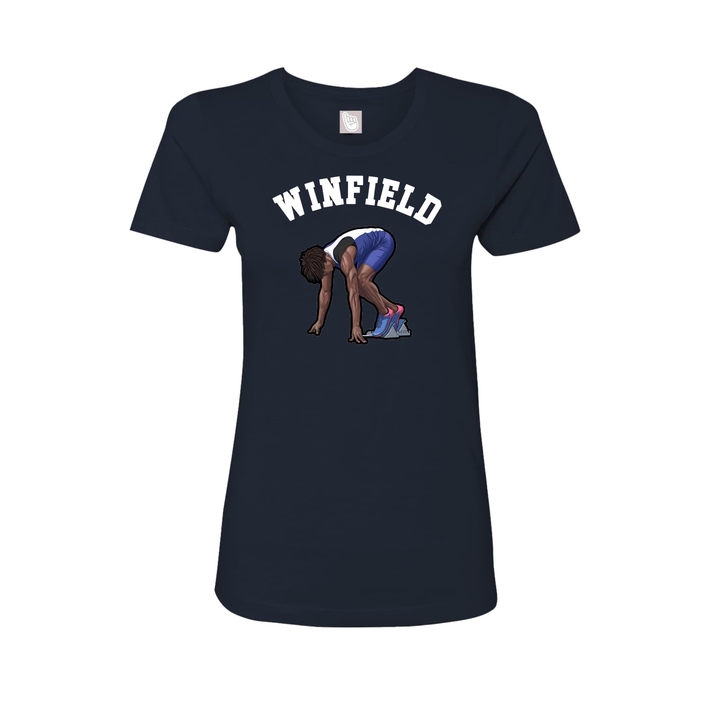 Womens Tee — Shirsey Arch in Navy