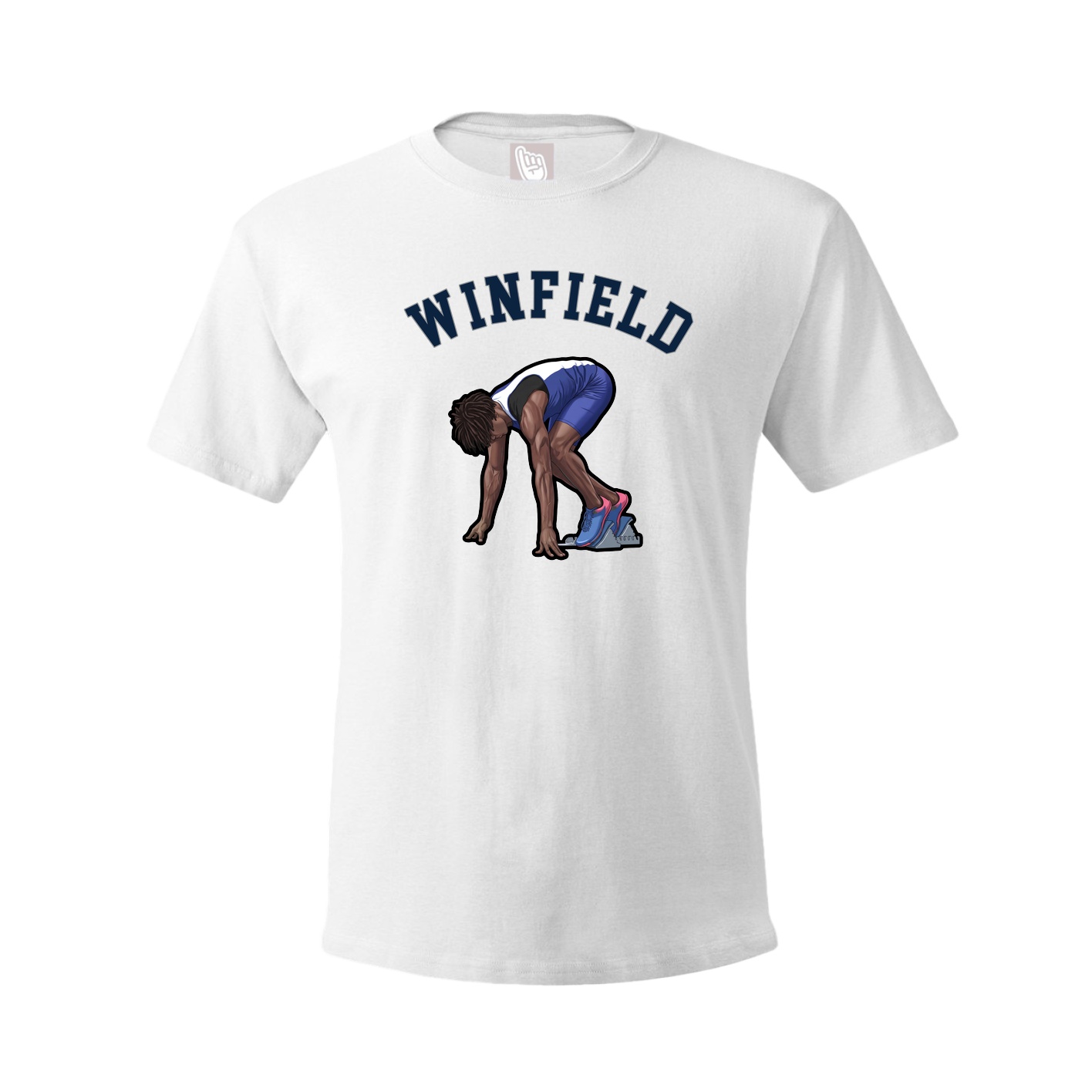 Youth Tee — Shirsey Arch in White
