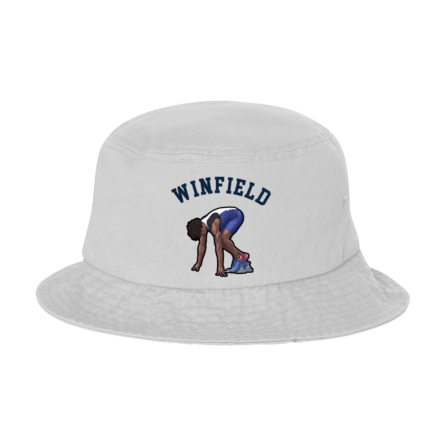 Bucket Cap — Shirsey Arch in White