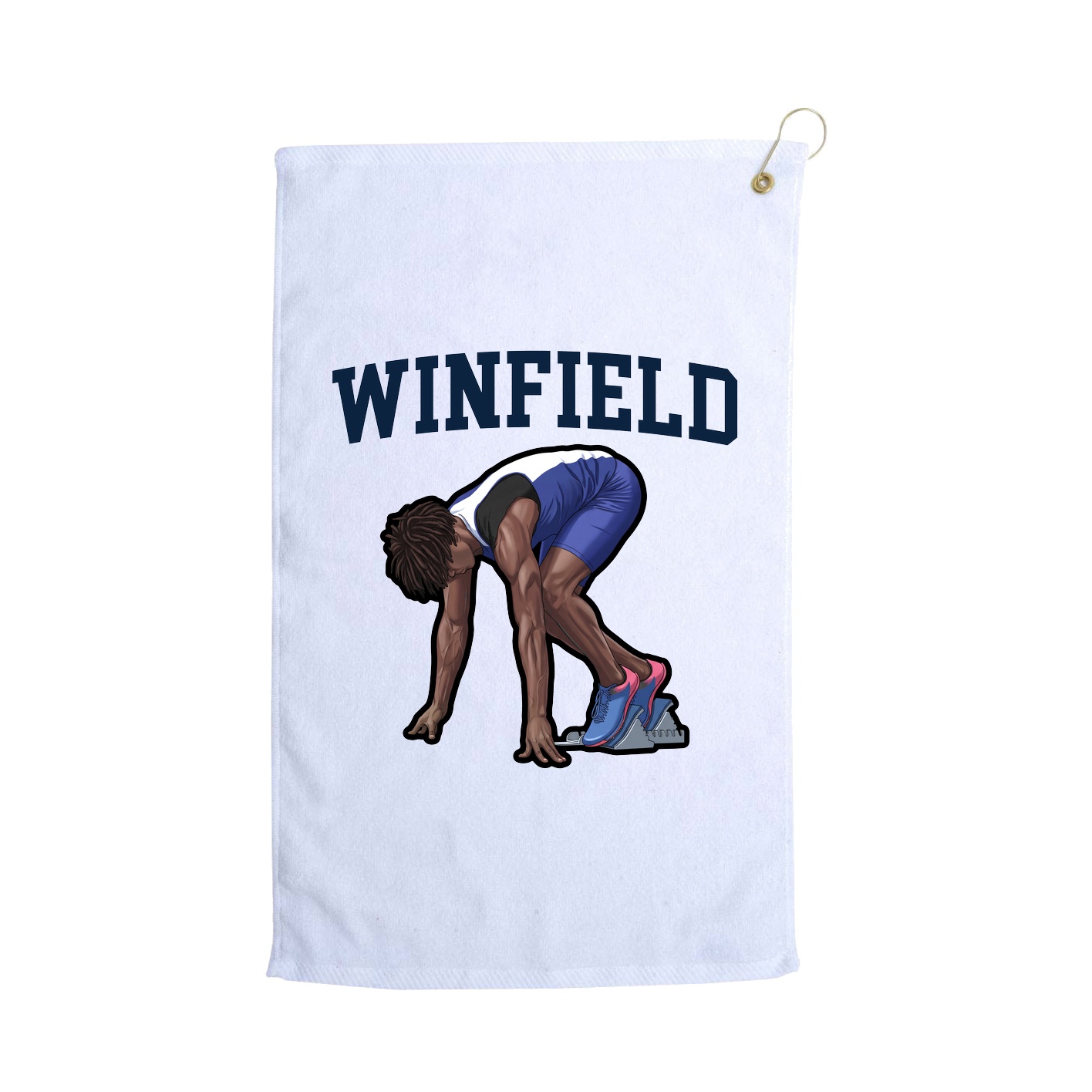 Golf Towel — Shirsey in White