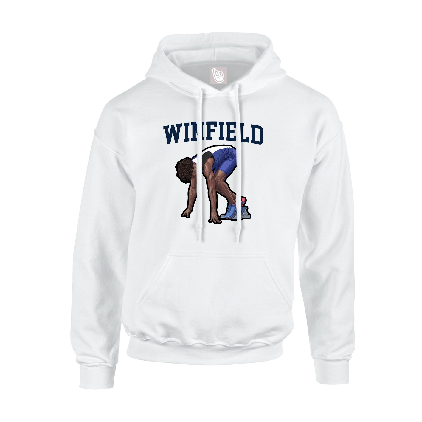 Youth Hoodie — Shirsey in White