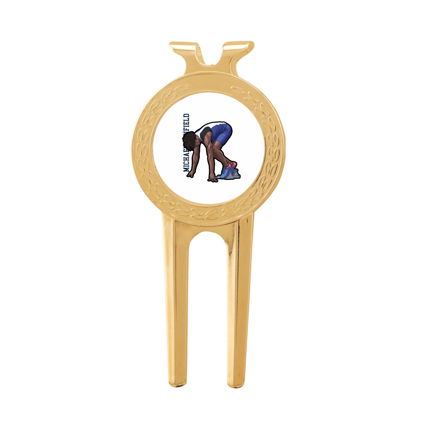 Divot Tool with Ball Marker — Name Vertical in Classic