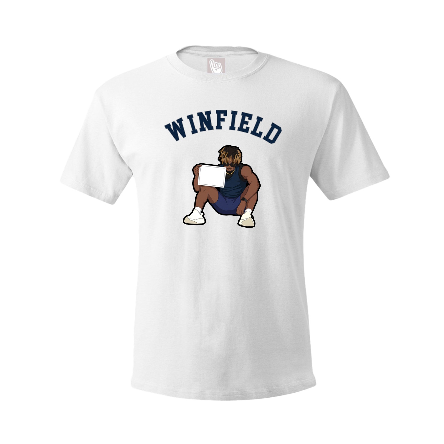 Tee — Shirsey Arch in White