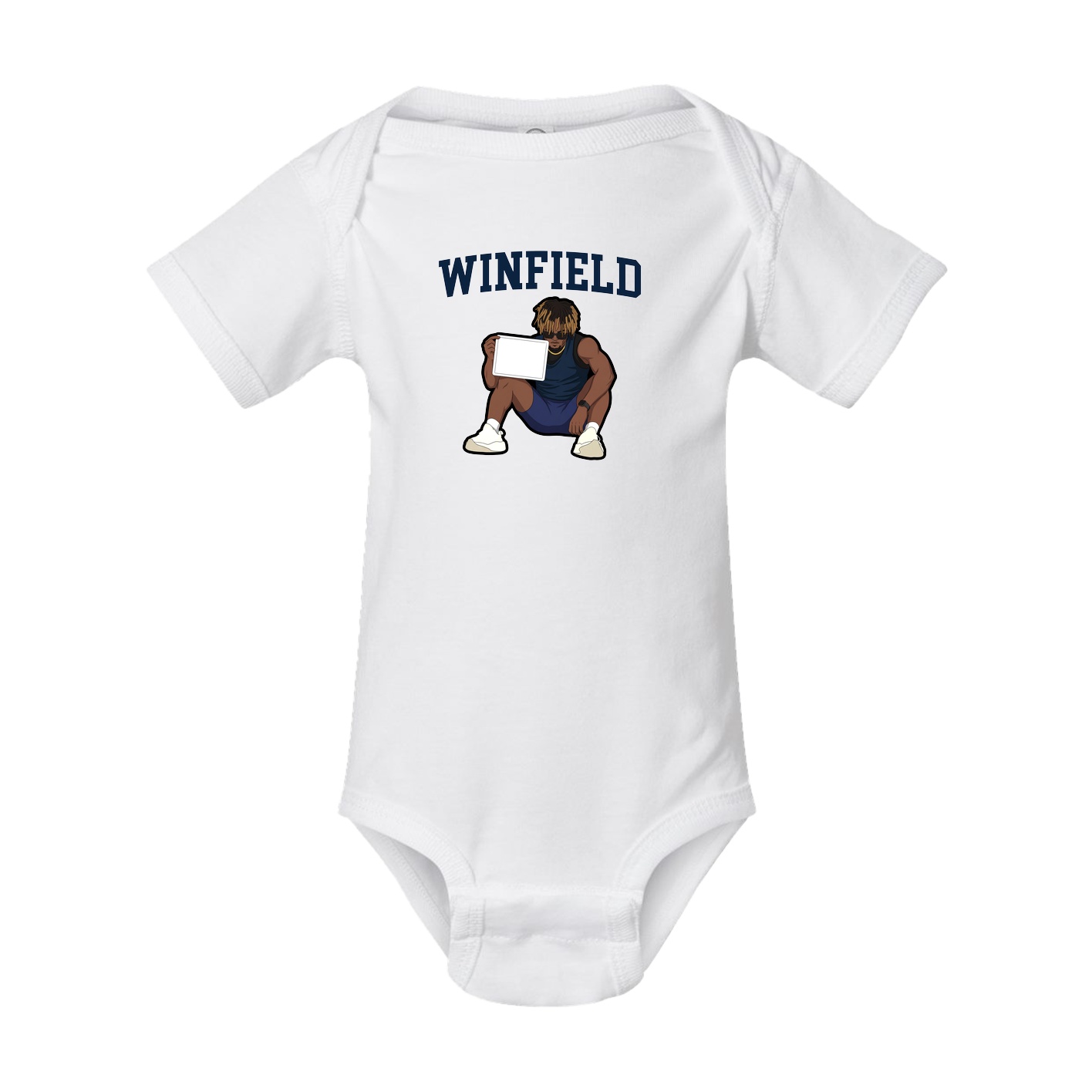 Baby Onesie — Shirsey in White