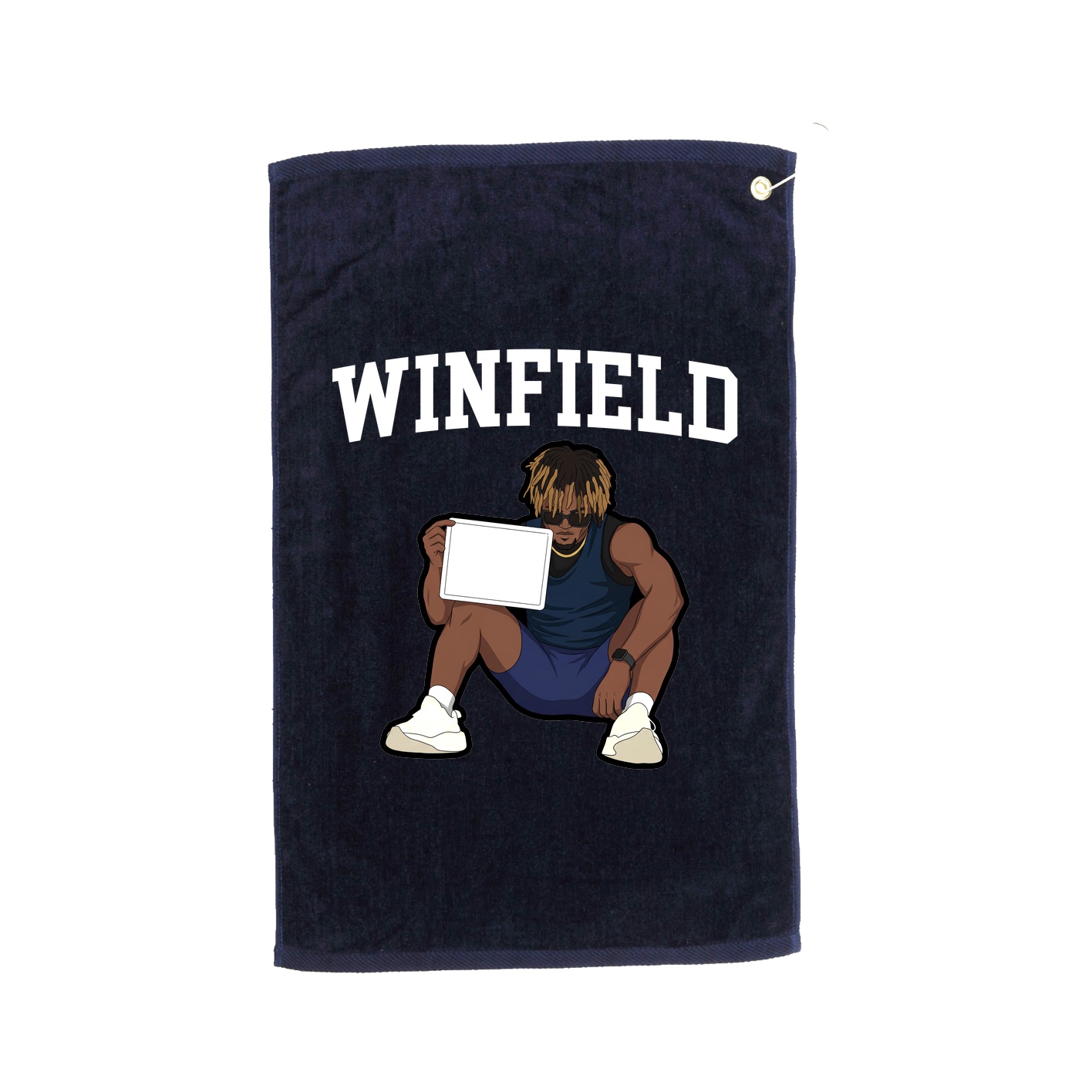 Golf Towel — Shirsey in Navy