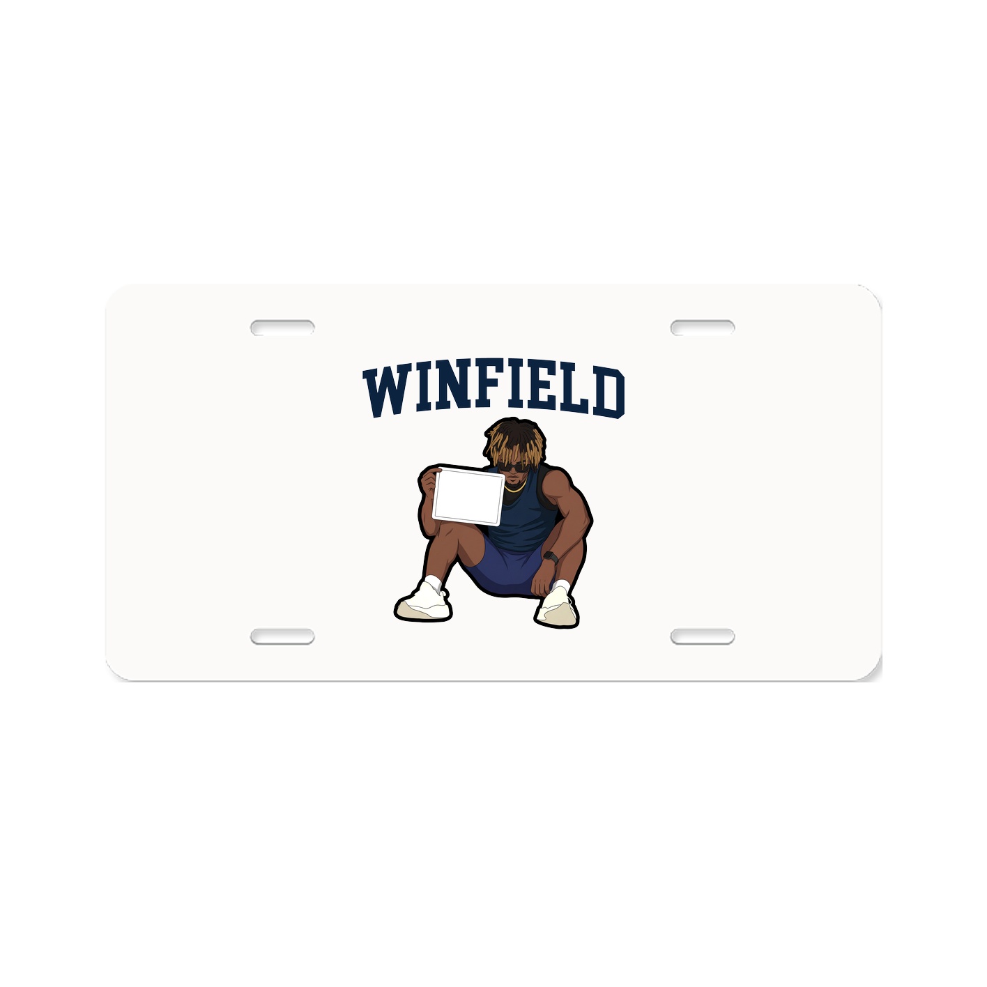 License Plate — Shirsey in Classic